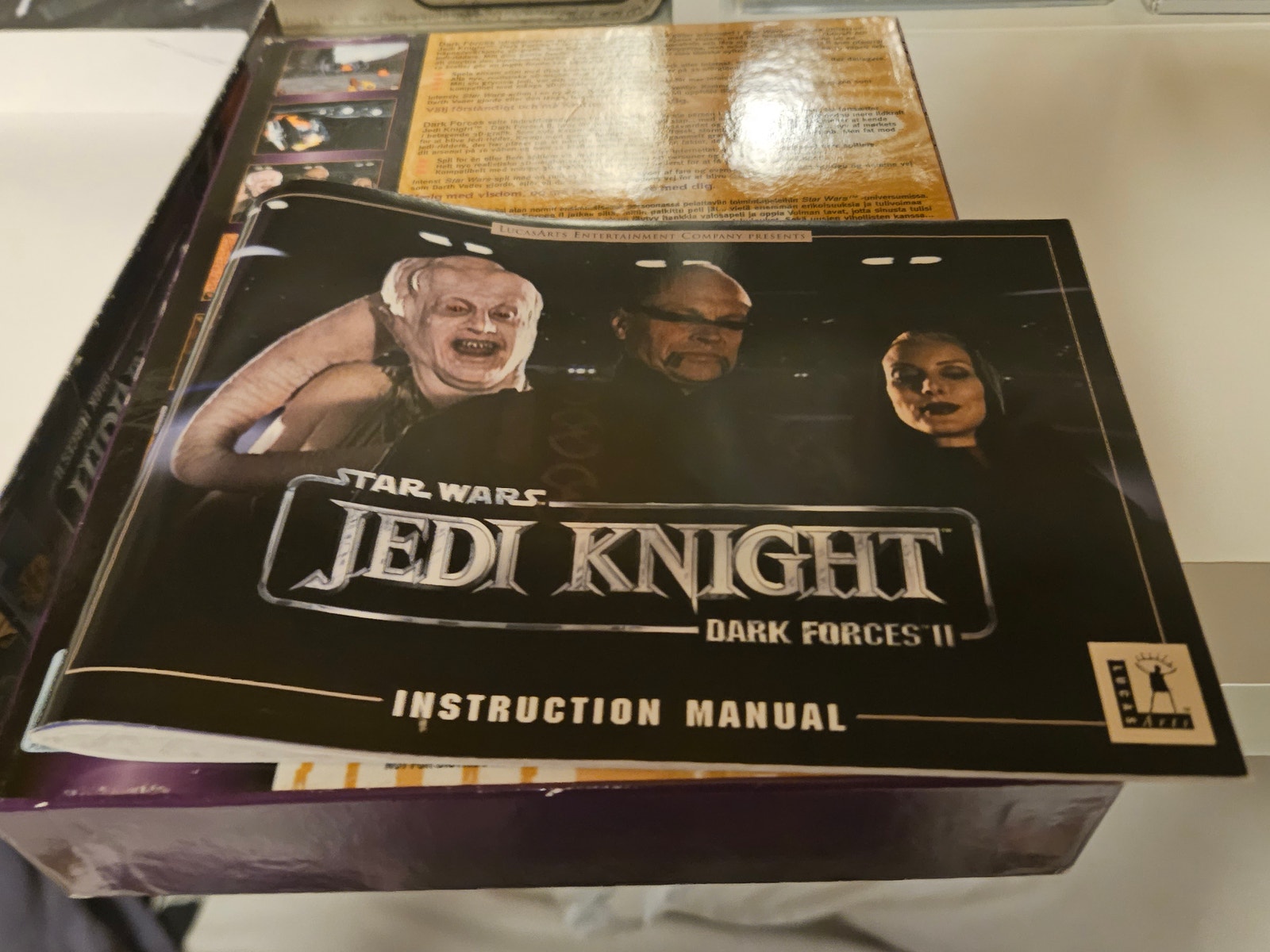 PC - Jedi Knight Dark Forces II Star Wars Big Box
