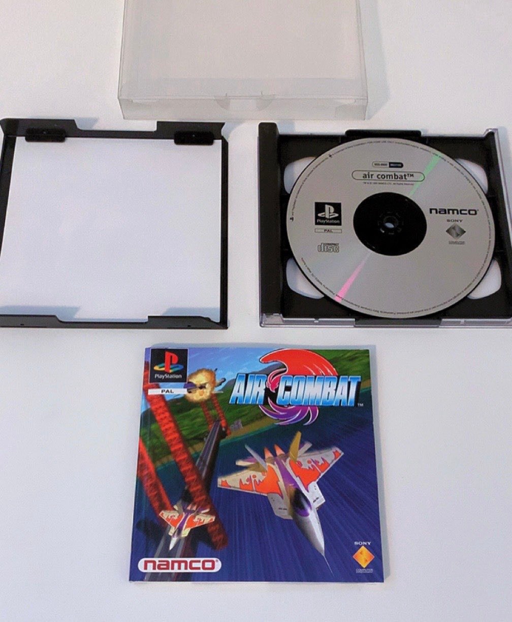 Jeu PS1 Air Combat - Complet (boîte, Notice) En Bon état