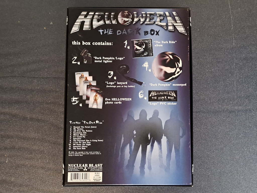 Helloween - The Dark Box (The Dark Ride CD limited edition box set