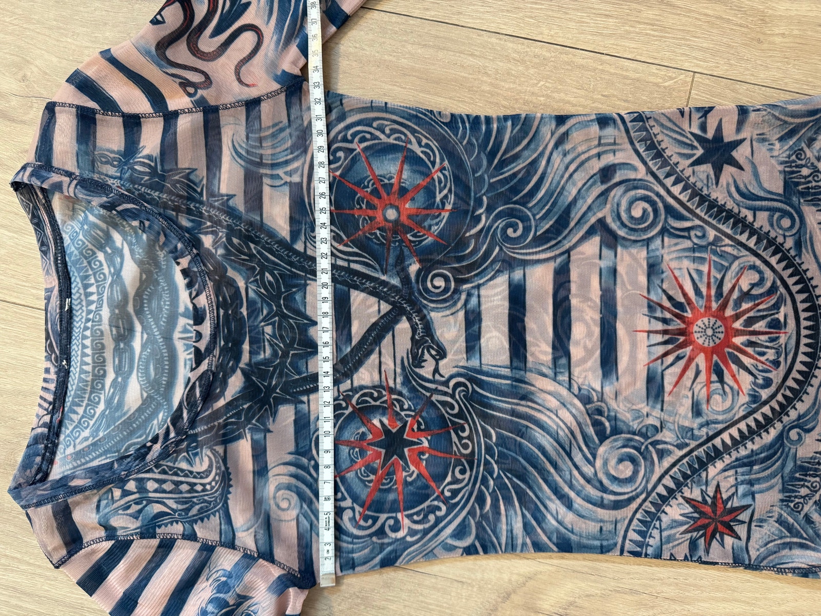 Top Manches Longues Jean-Paul Gaultier Noir - Logo Soleil Floqué - Taille M - Neuf Avec étiquettes