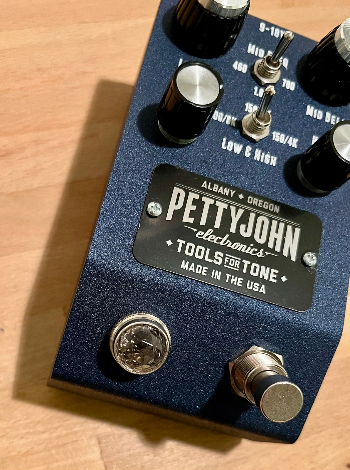 Pettyjohn Electronics Filter - high end EQ og preamp pedal | FINN