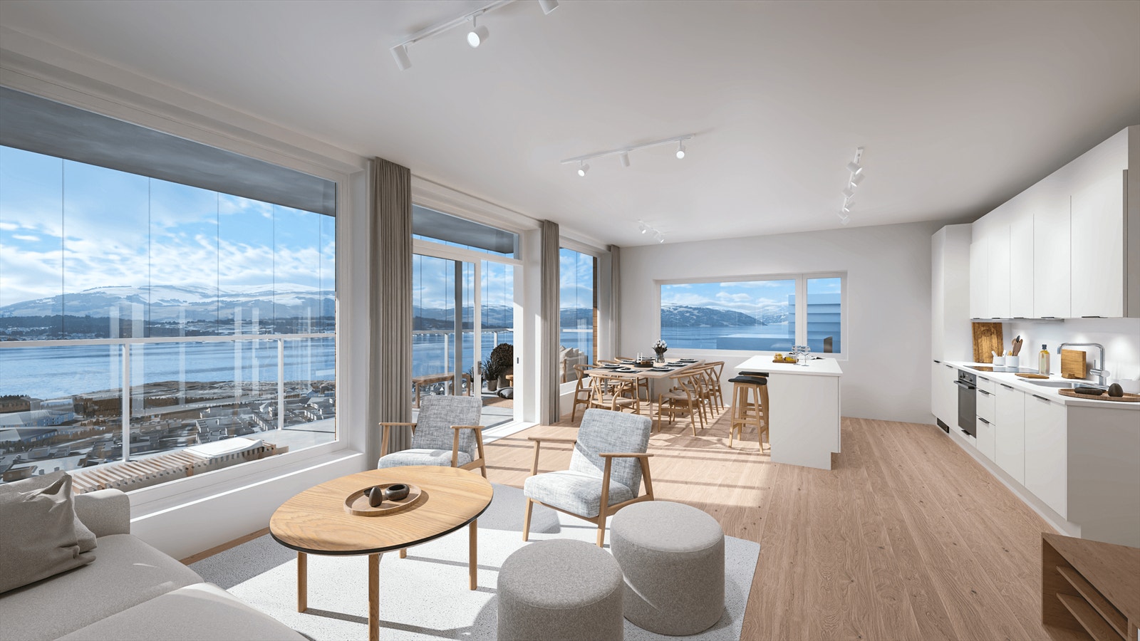 GARANTI Eiendomsmegling Tromsø Innflyttingsklar fra Juni 2026! - Romslig hjørneleilighet med garasjeplass