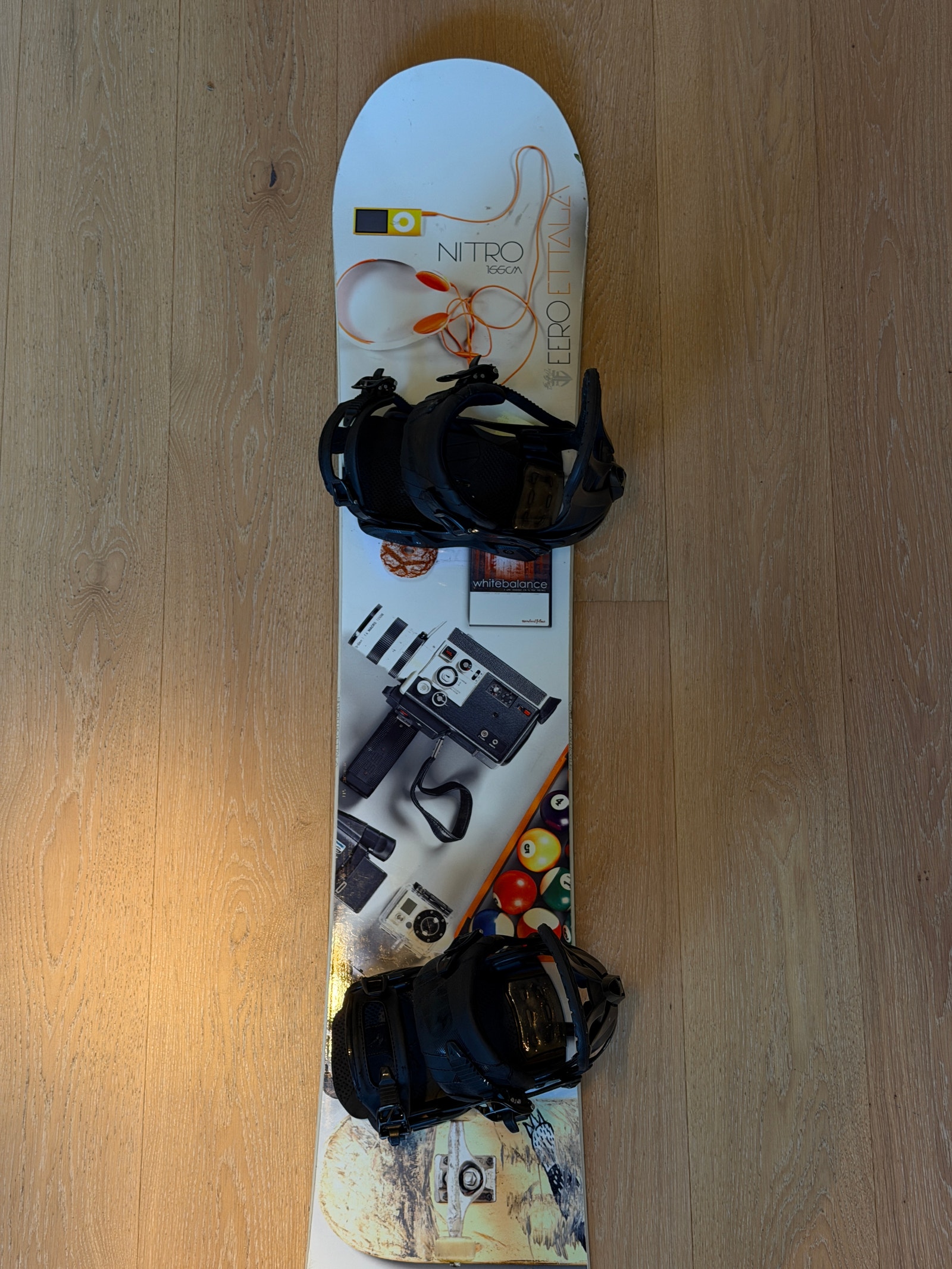 Nitro Snowboards Eero Ettala 155cm + Ride bindings | FINN-torget