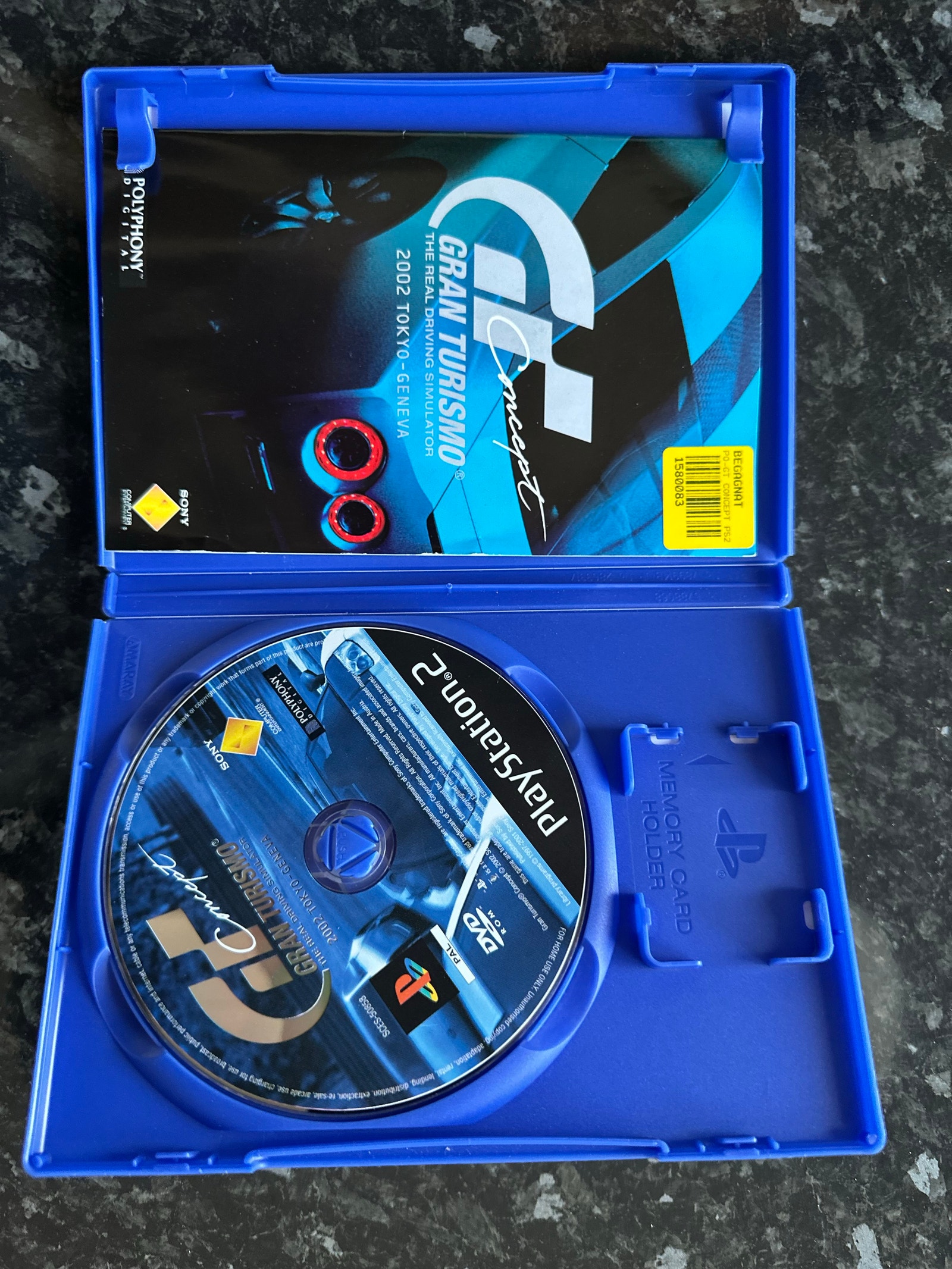 Notice Originale Gran Turismo Sur PS2 | Manuel 2002 Tokyo Geneva, Bon état
