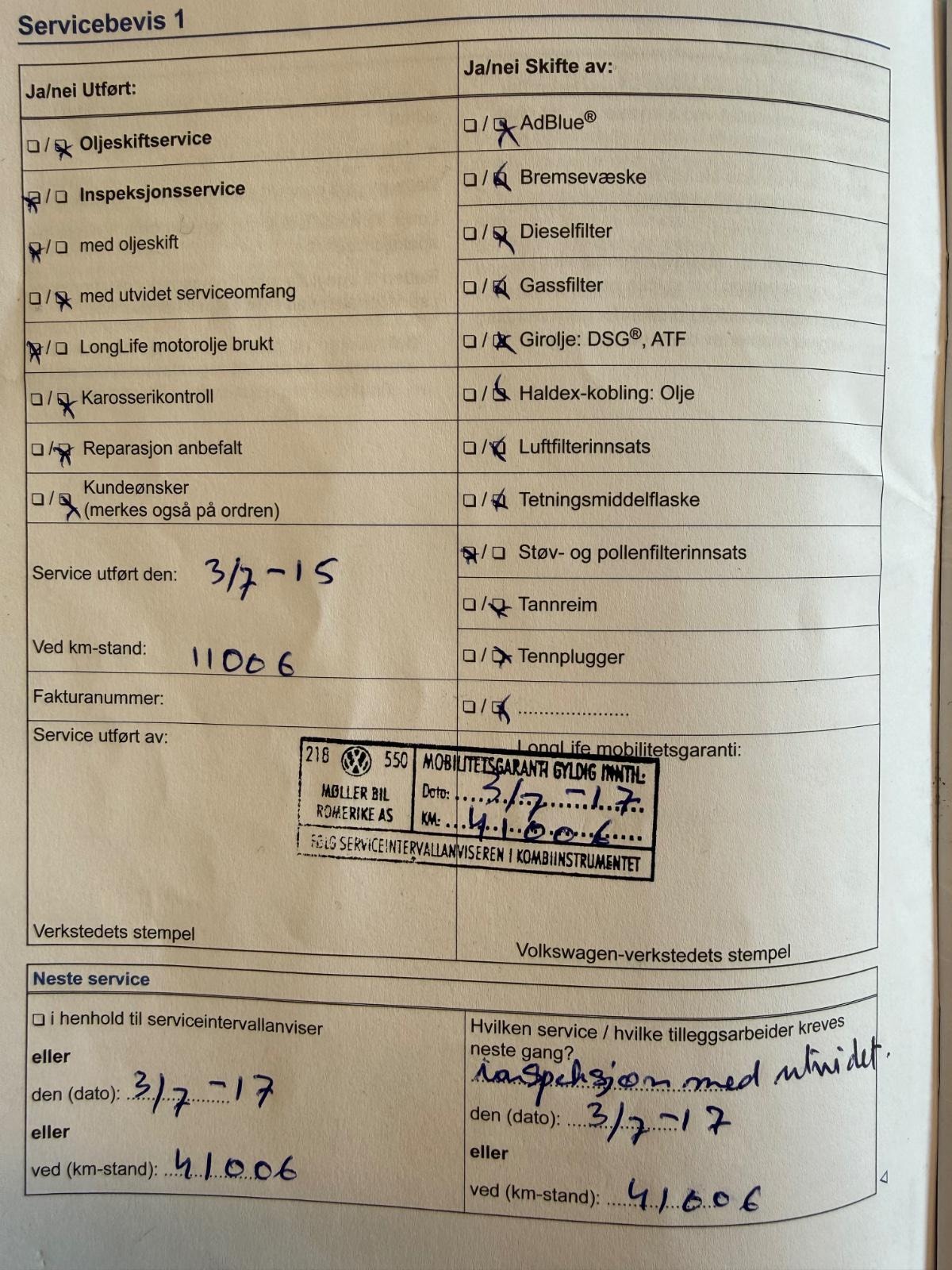 Hovedbilde av Volkswagen Golf-Serie