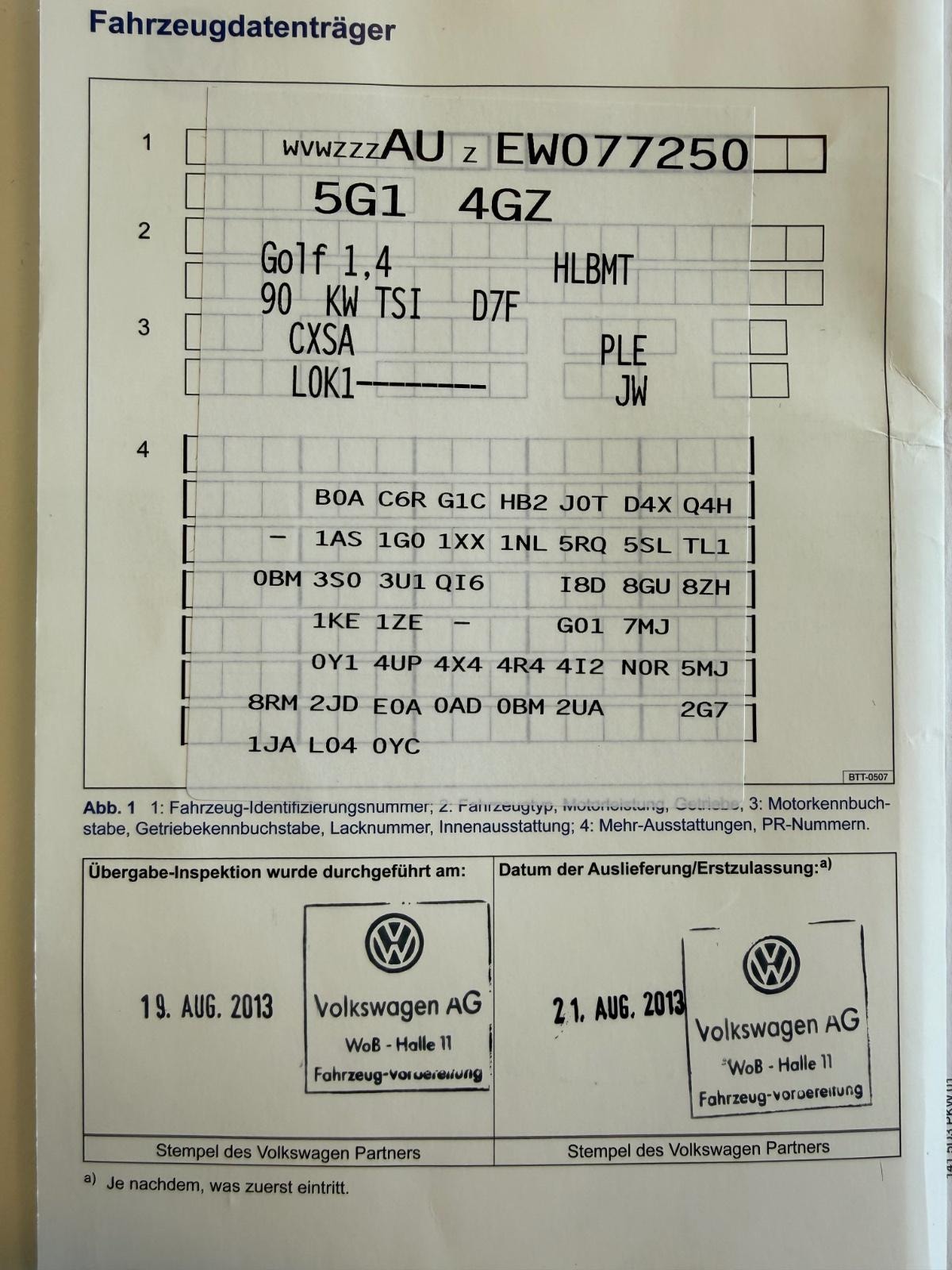 Hovedbilde av Volkswagen Golf-Serie