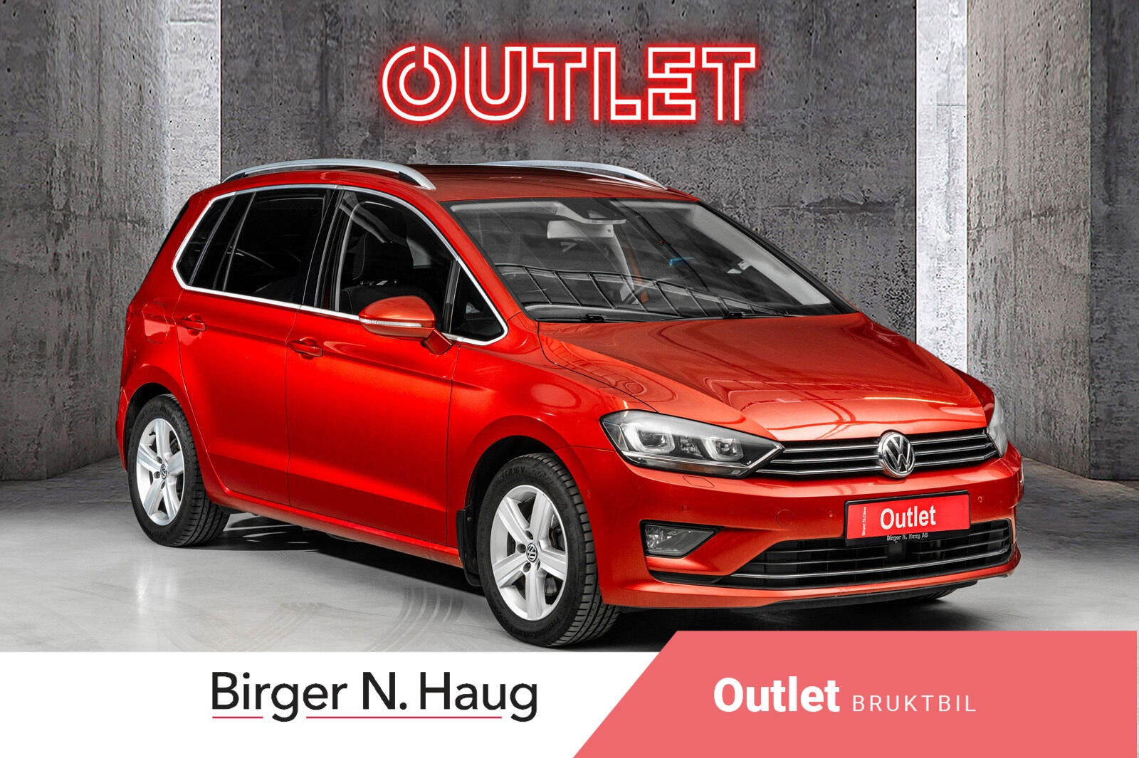 Brukt Volkswagen Golf Sportsvan 1.6