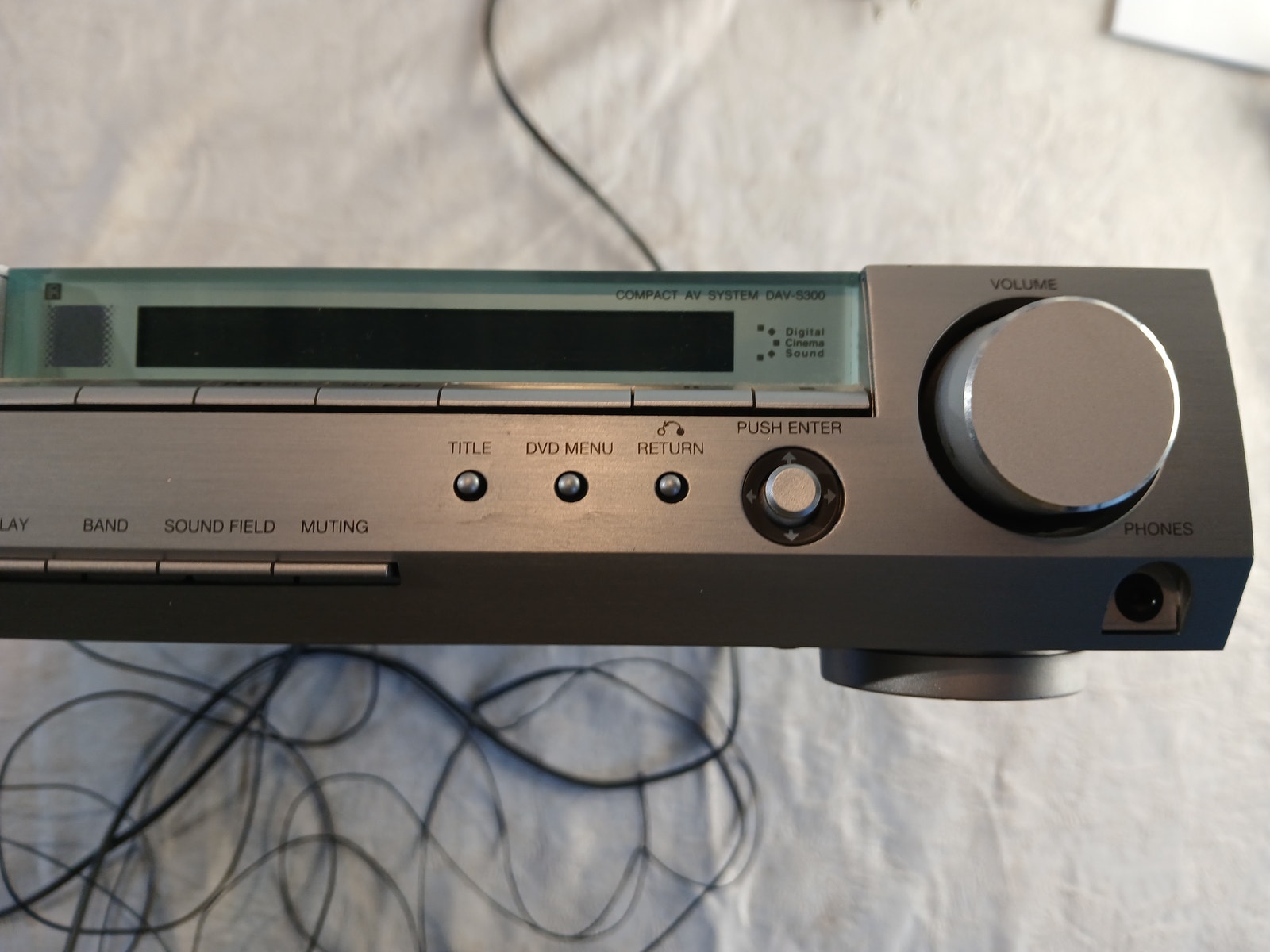 Sony HCD-S300 CD/DVD receiver 5.1ch Dolby Digital DTS - Utestet
