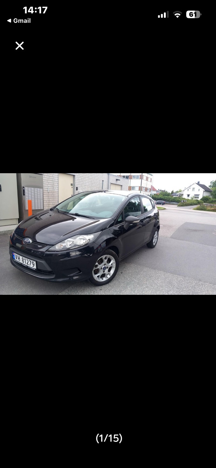 Brukt Ford Fiesta 1.2
