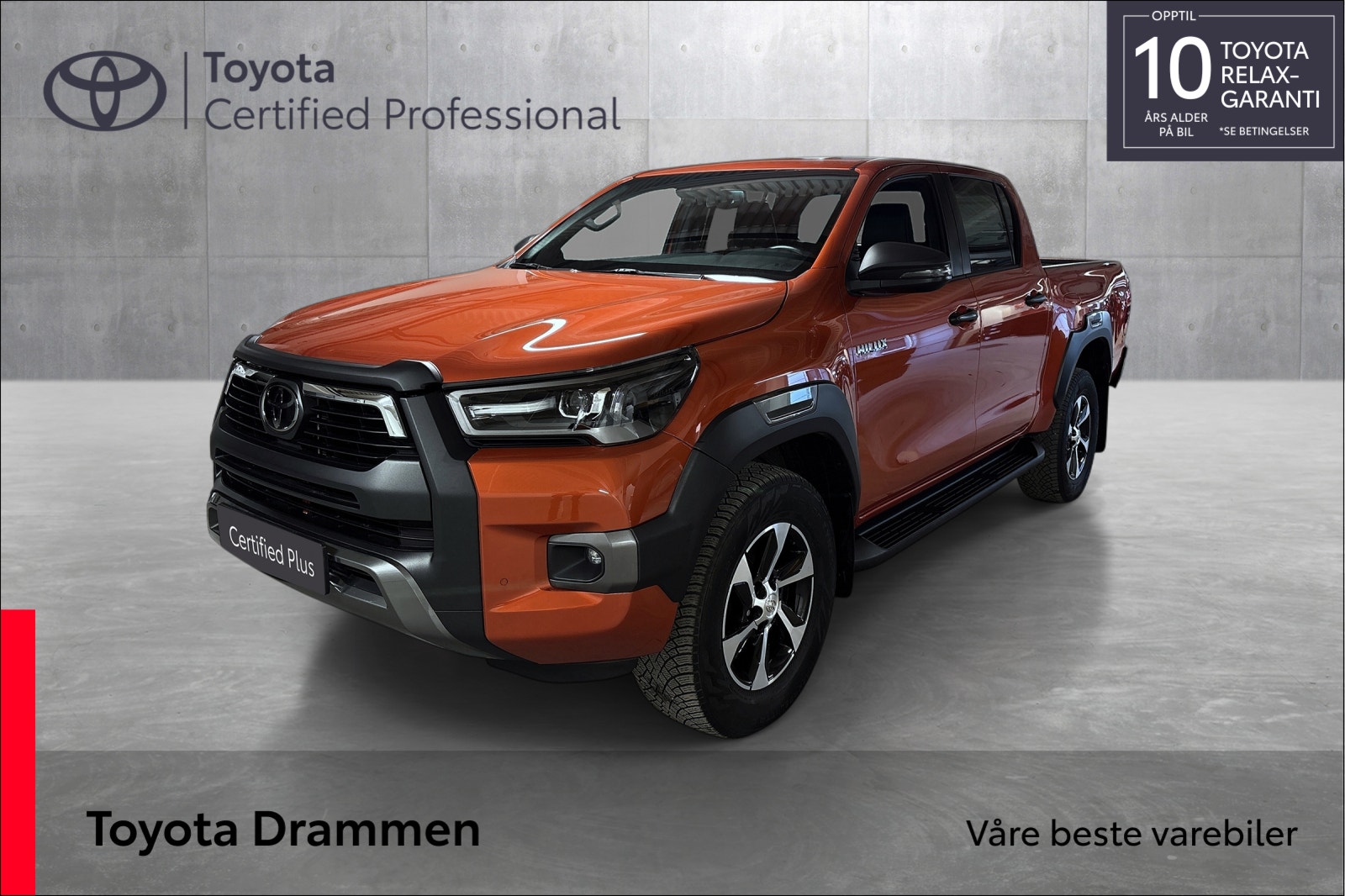 Brukt Toyota Hilux 2.8