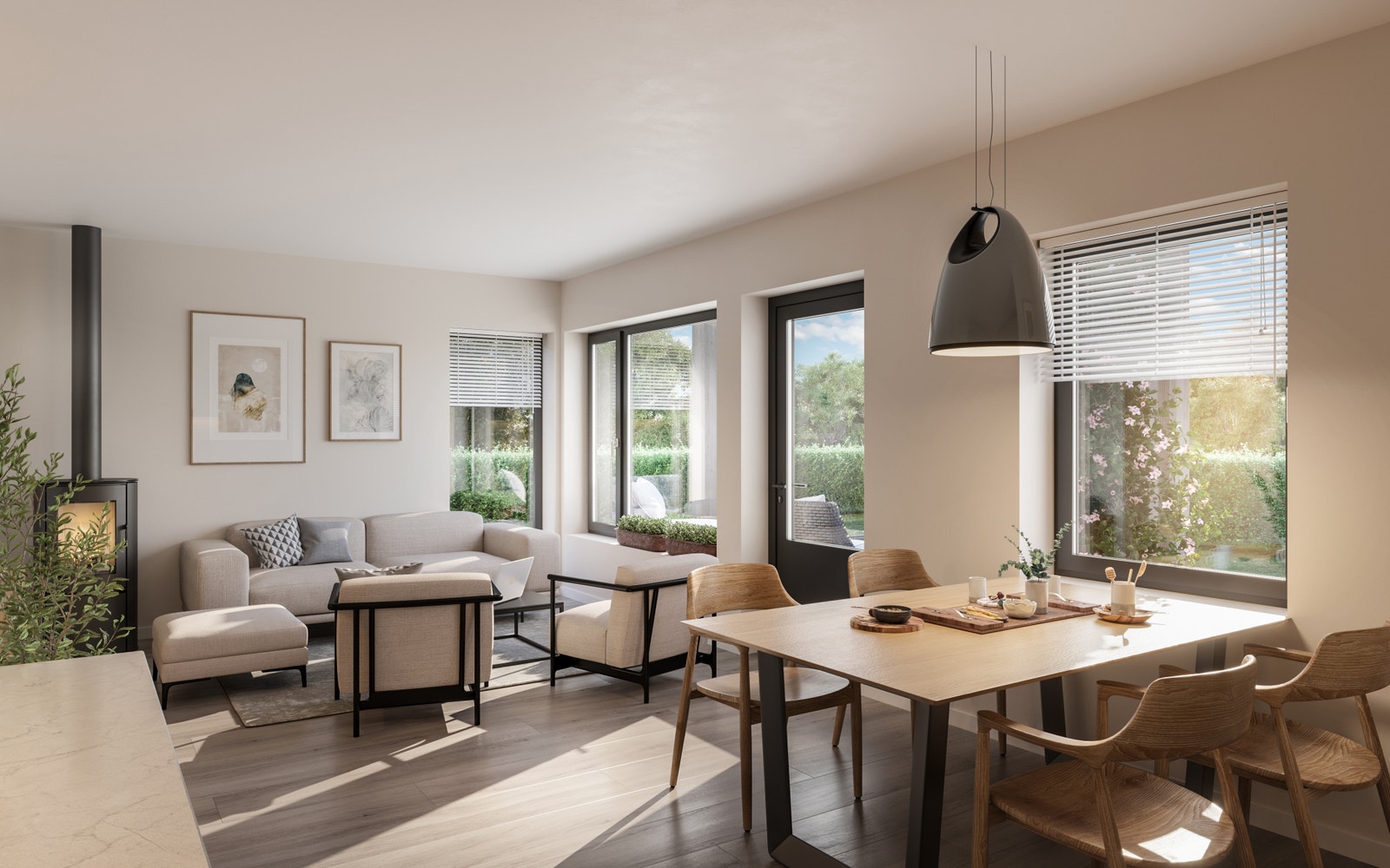 Illustrasjonseksempel stue