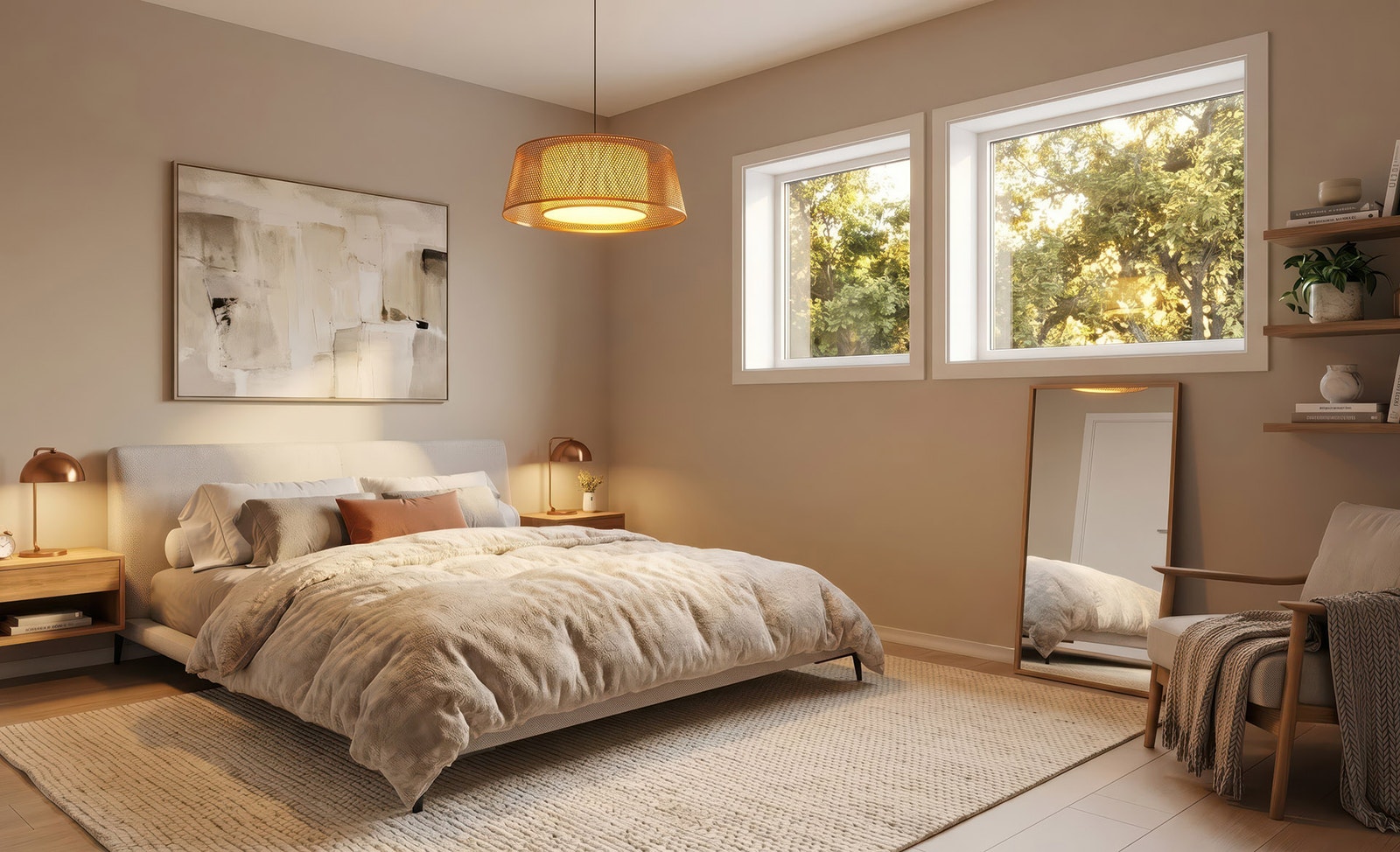 Illustrasjonsbilde. Viste løsninger og materialvalg kan avvike. Møbler, interiør og tilvalg er ikke inkludert i leveransen.