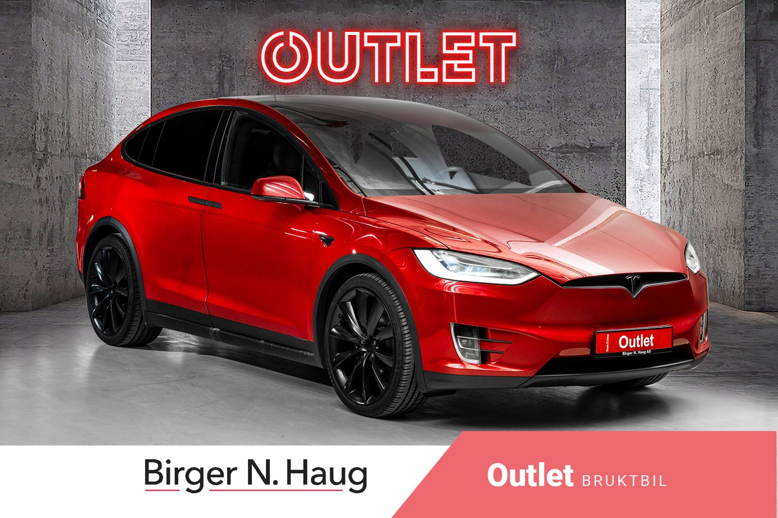 Brukt Tesla Model X electro