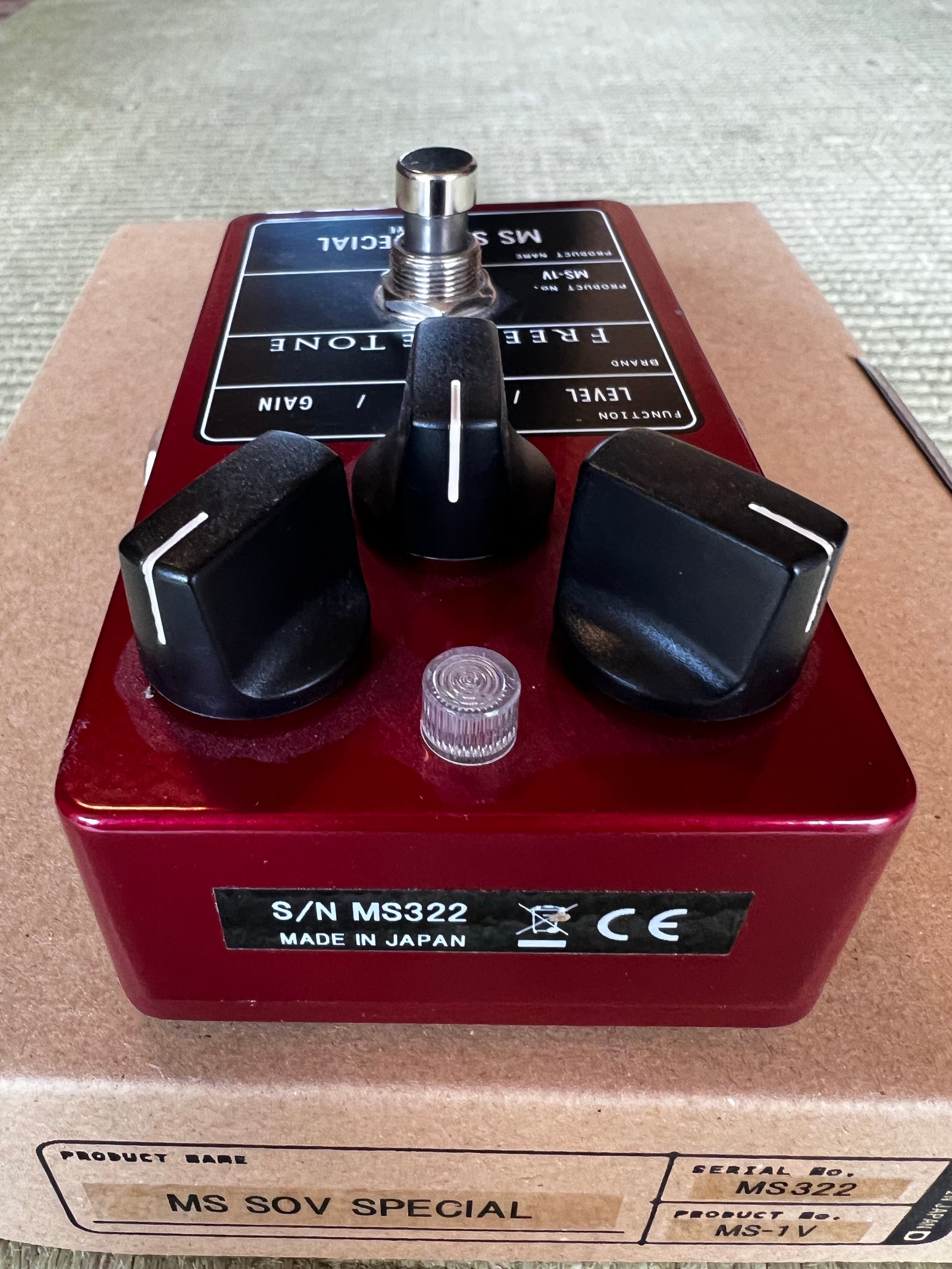 Free The Tone MS-1V MS SOV Special Overdrive, Hand Signed | FINN
