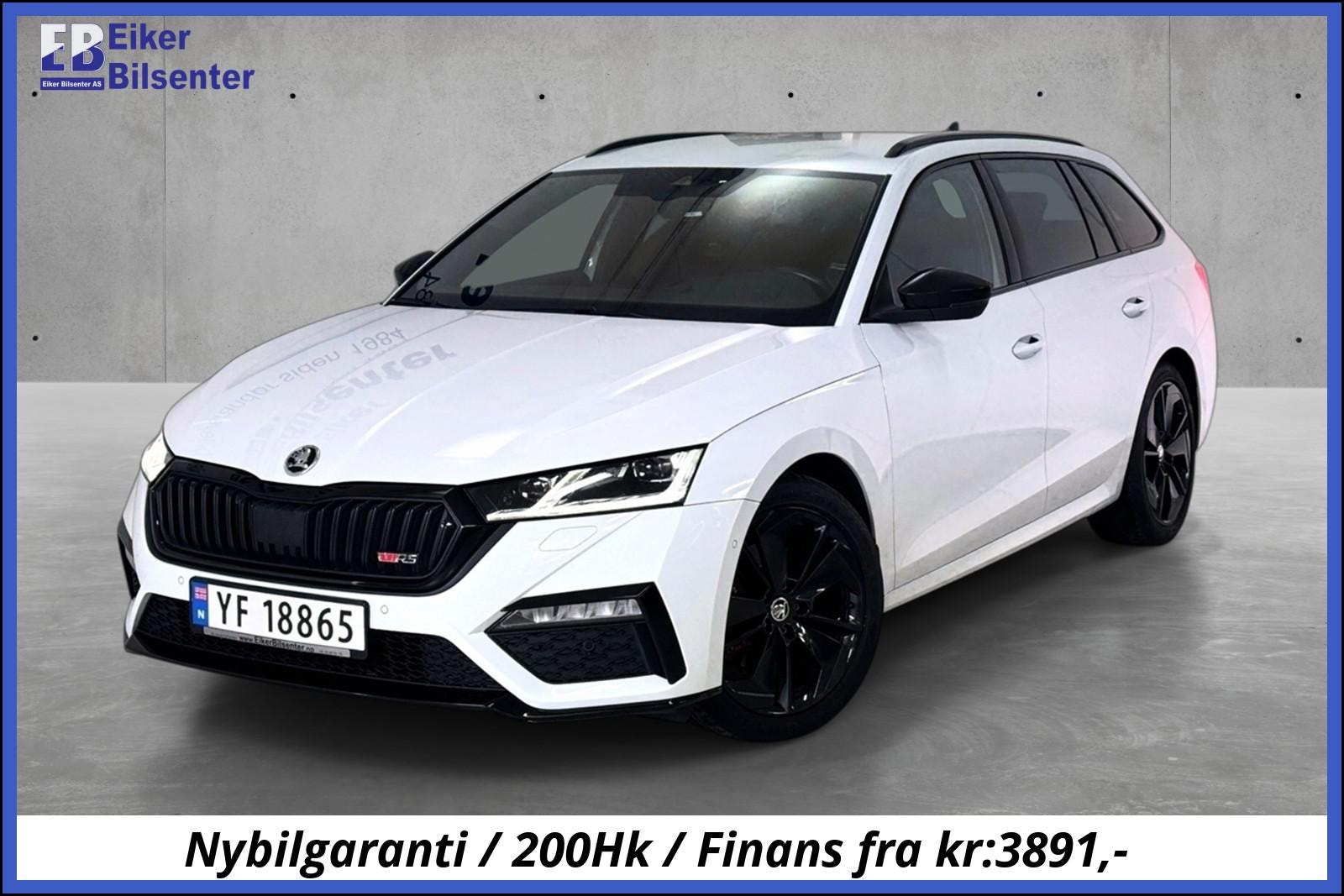 Brukt Škoda Octavia 1.8 RS