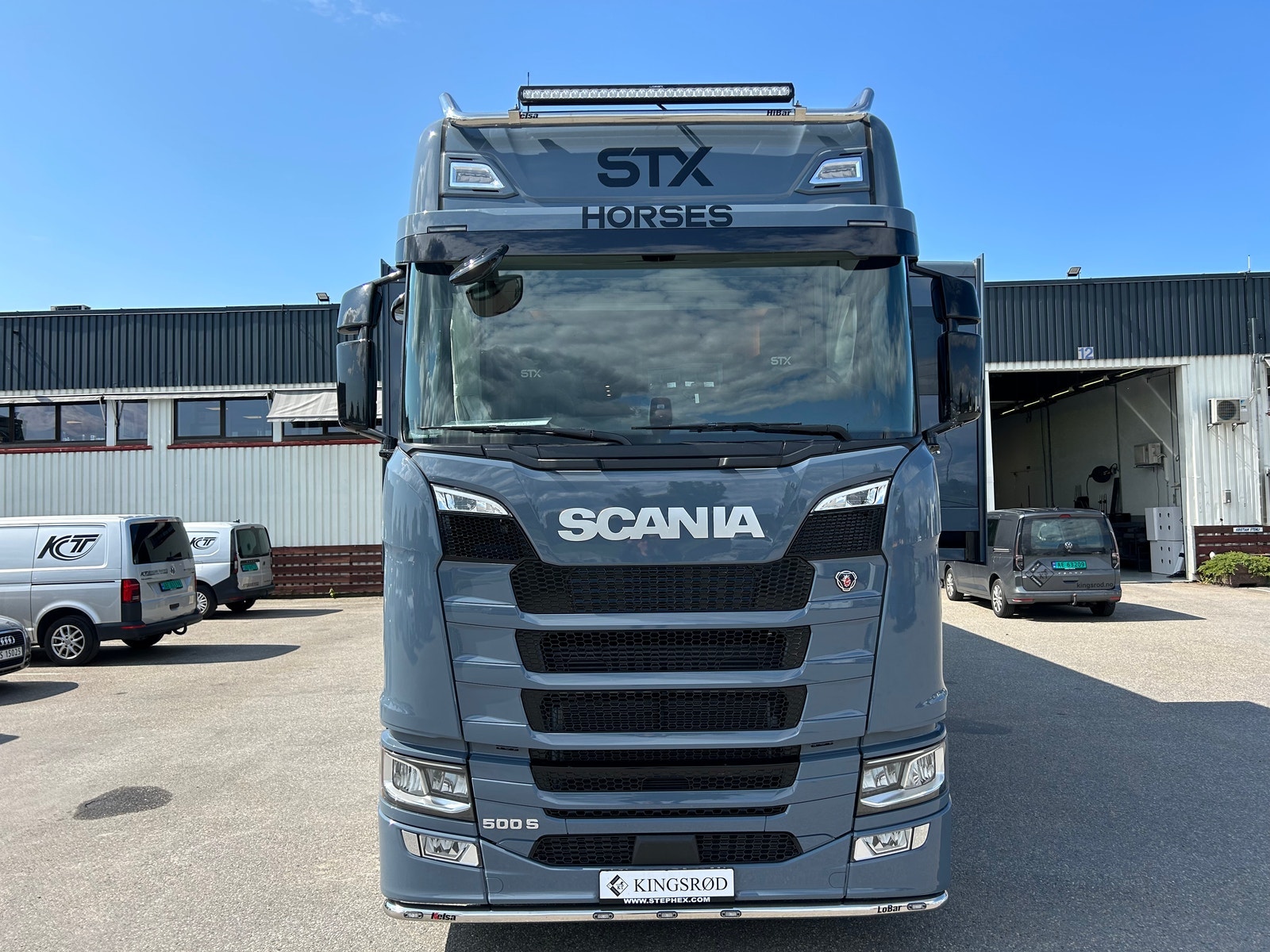 Scania Fantastisk mulighet - Som ny! S500 - STX påbygg til 4/5 hester - 2x pop-out, eget soverom i push-up. – bilde 3