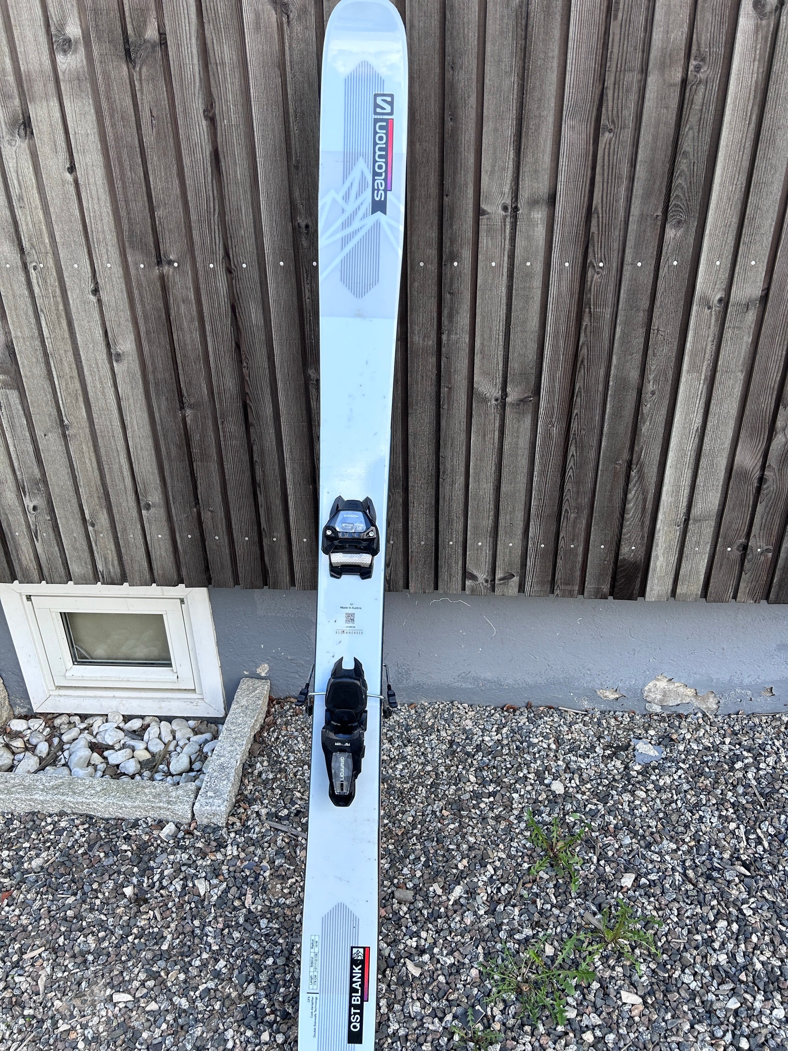 Salomon QST Blank frikjøringsski 178 cm med Marker Griffon binding