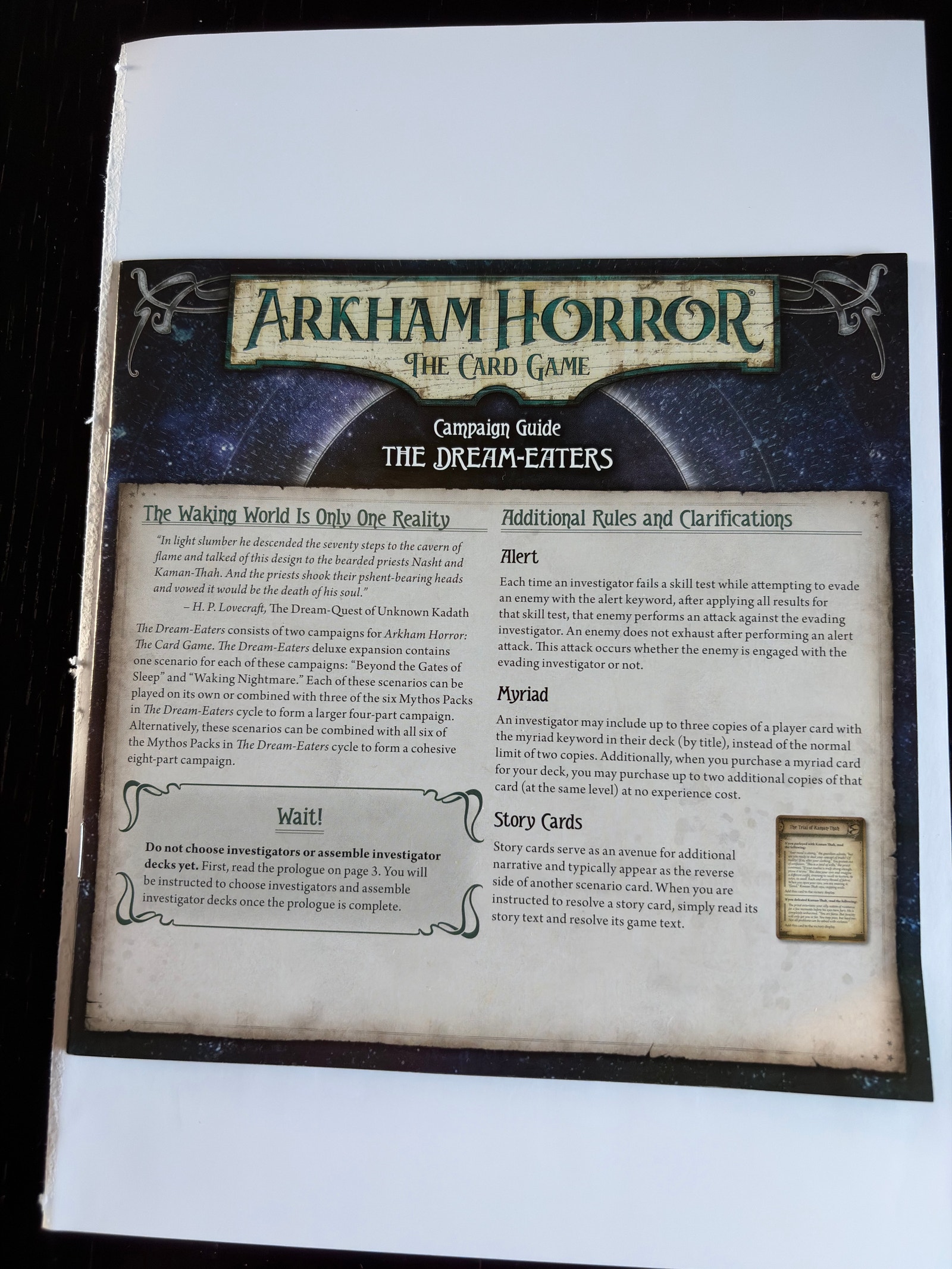 Arkham Horror The Card Game  The Dream-Eaters expansion | FINN-torget