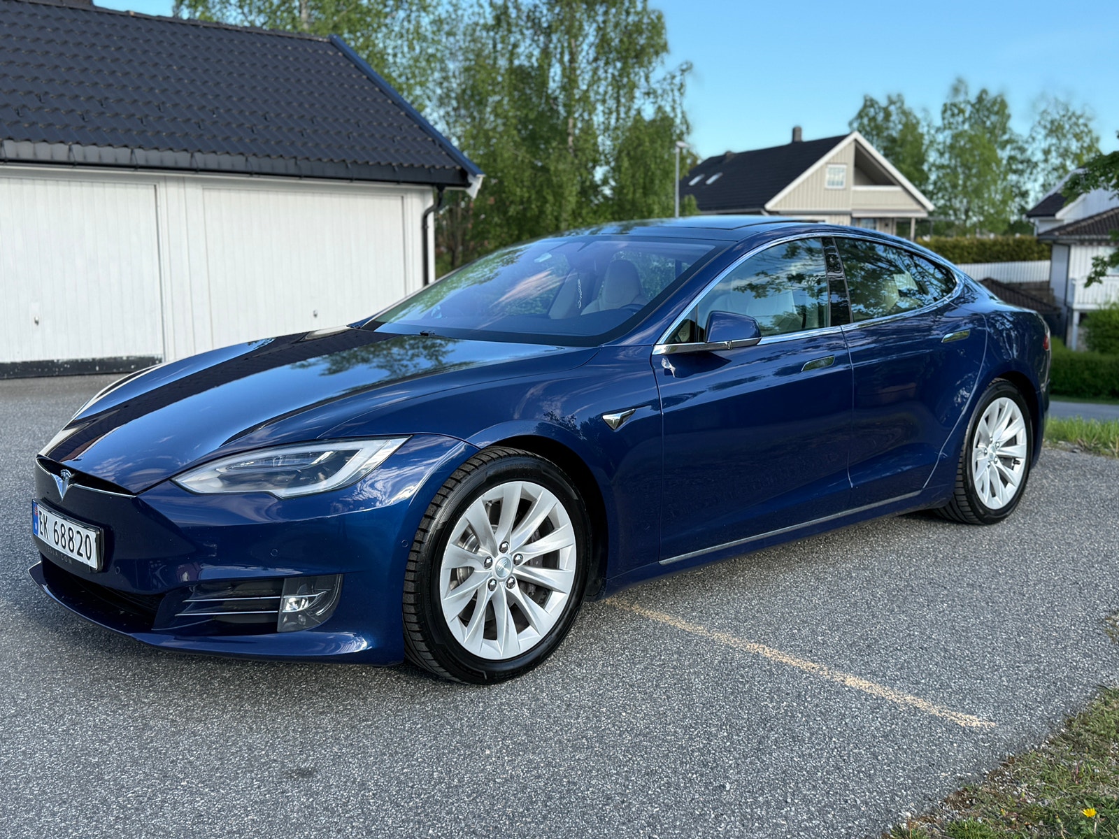 Brukt Tesla Model S electro