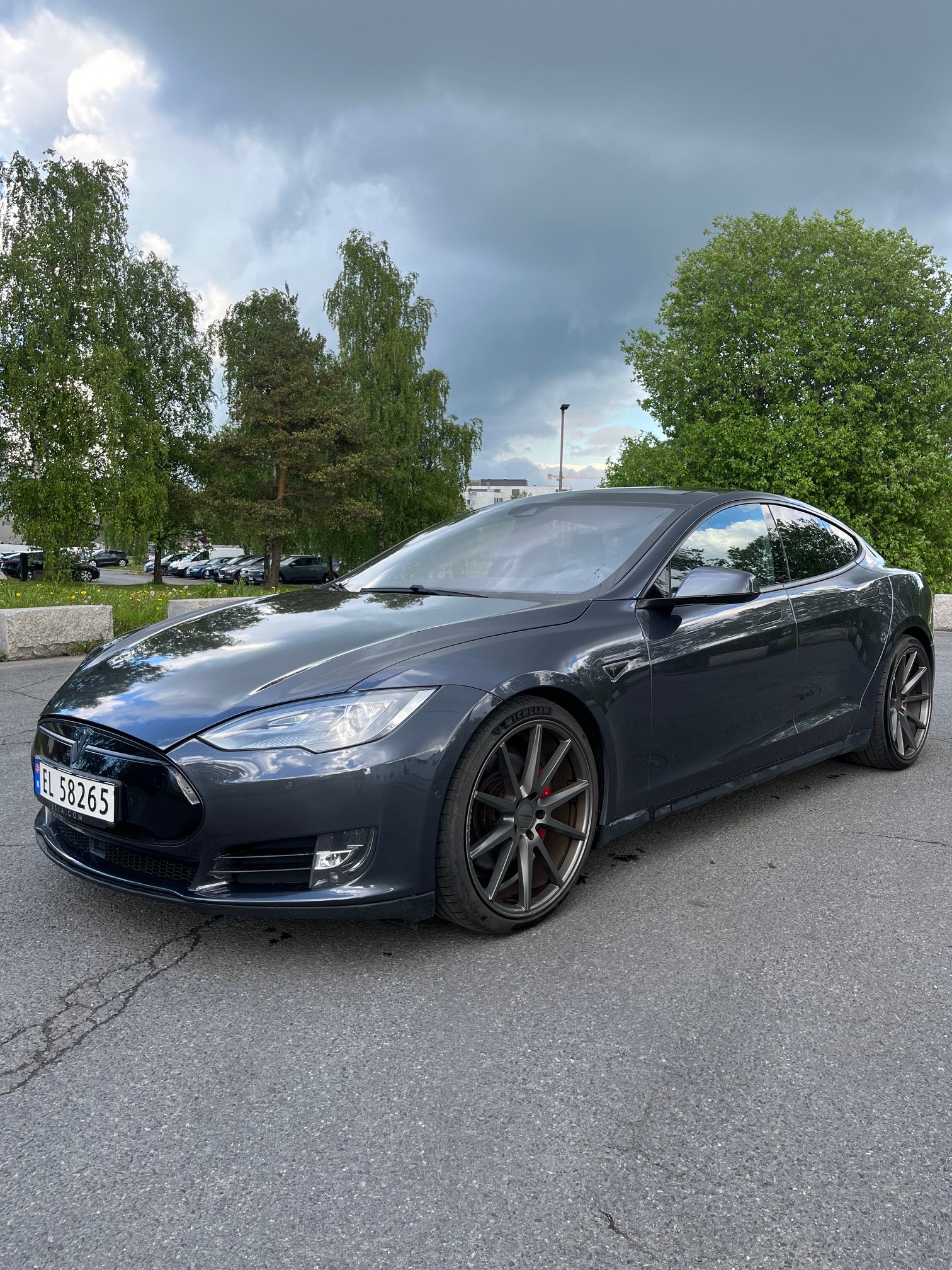 Brukt Tesla Model S electro