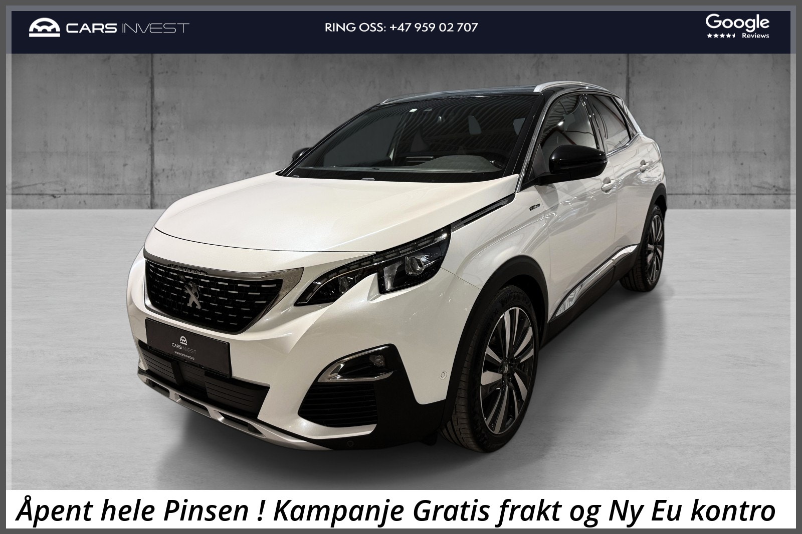 Brukt Peugeot 3008 1.6