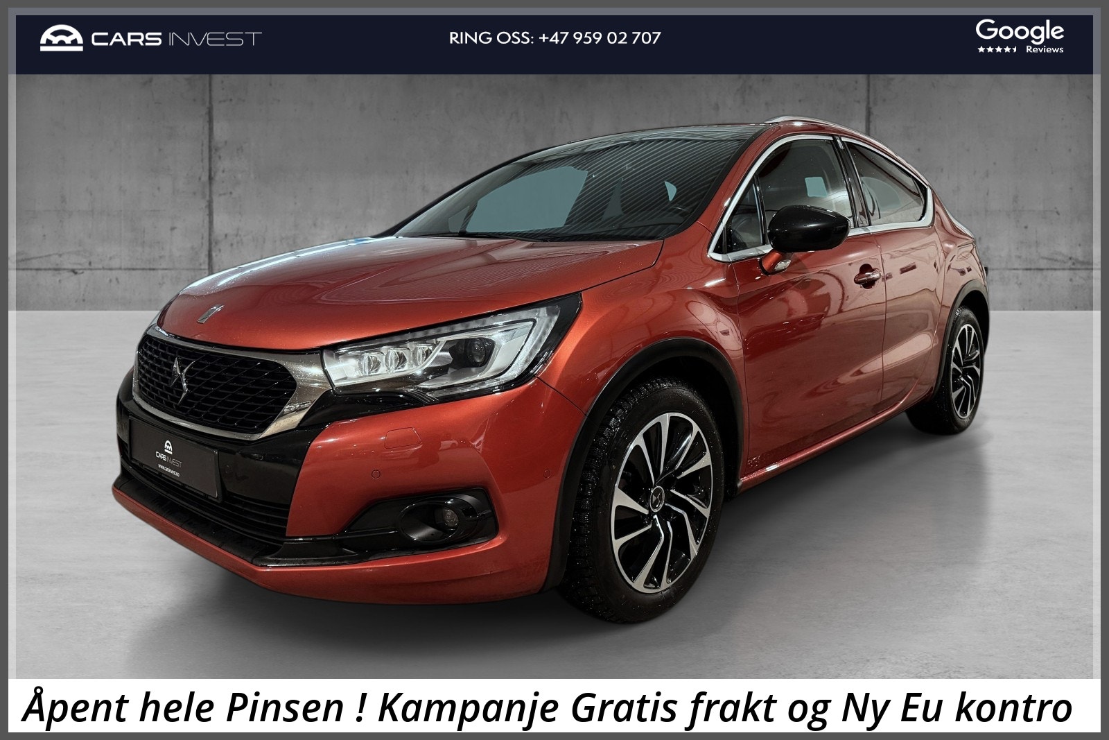 Brukt Ds Automobiles Ds4 1.6