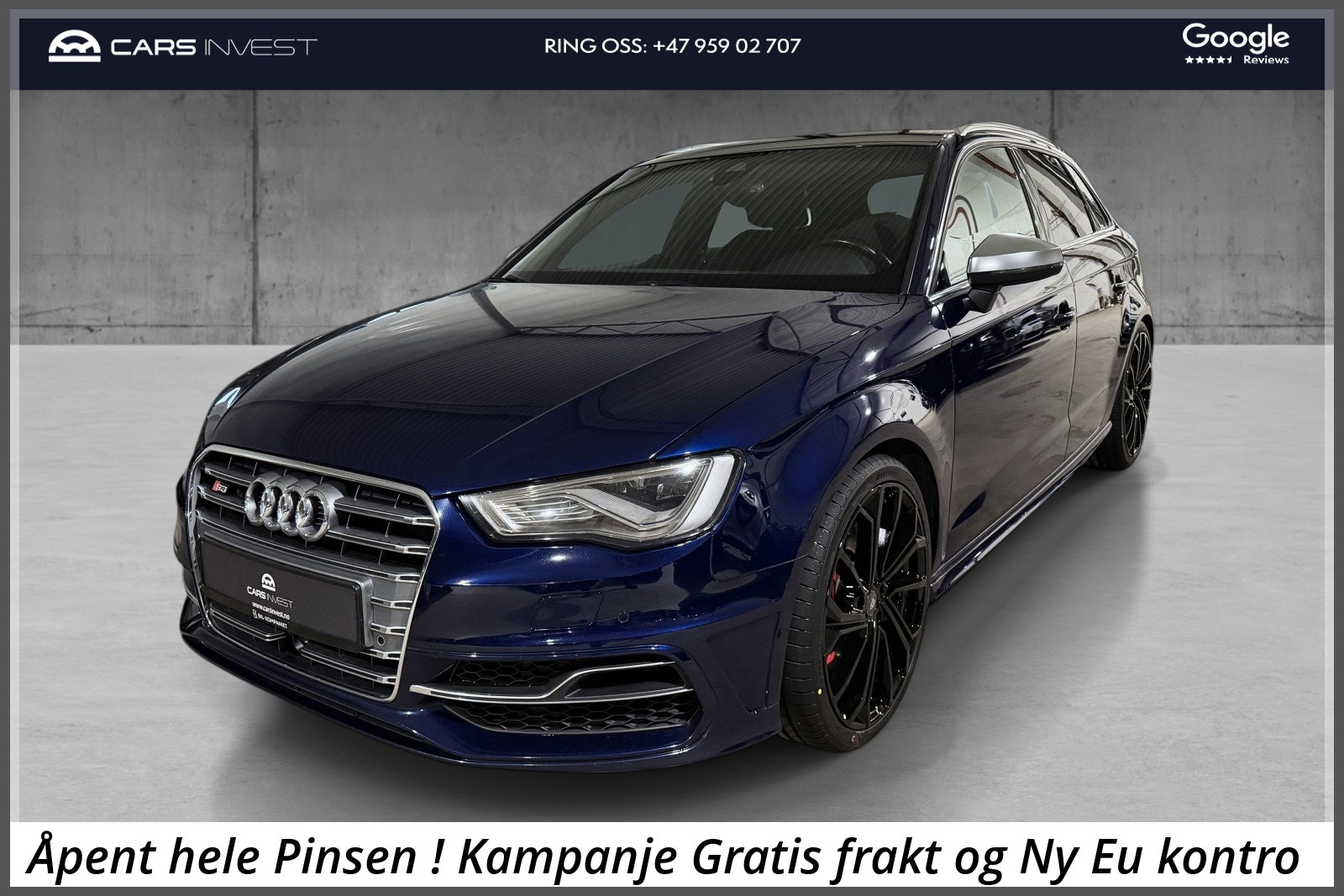 Brukt Audi S3 