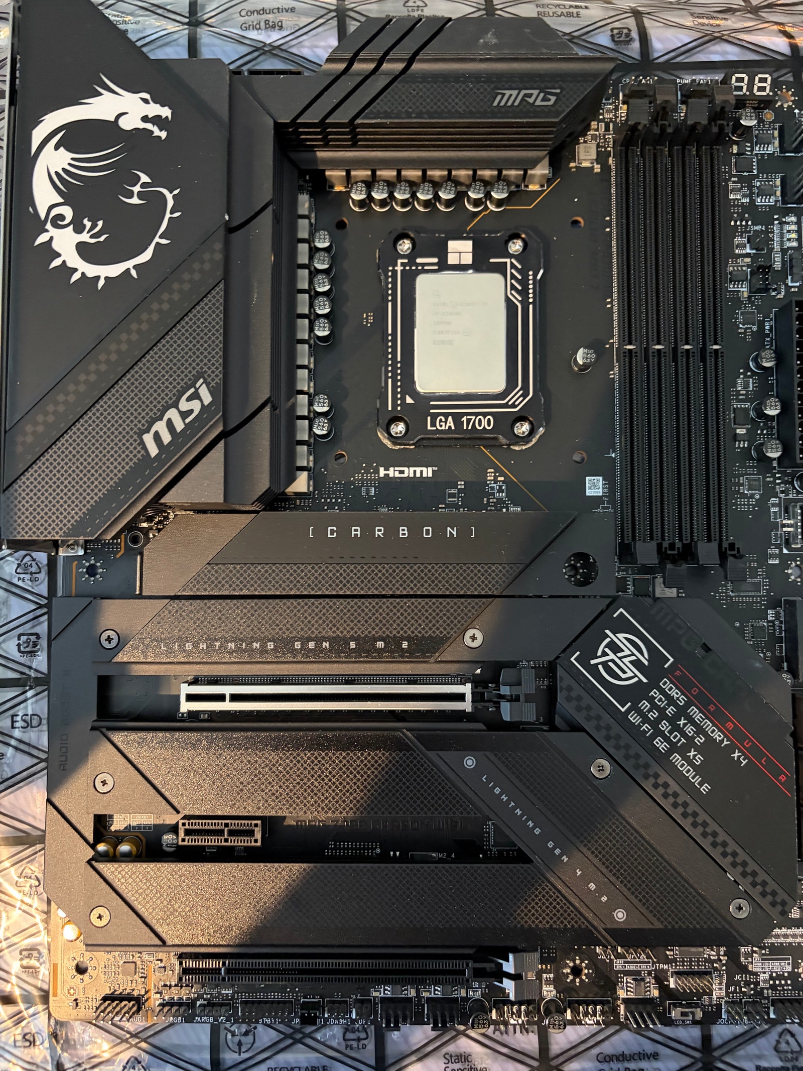 Intel Core i9 13900K og MSI Z790 Carbon Wifi | FINN-torget