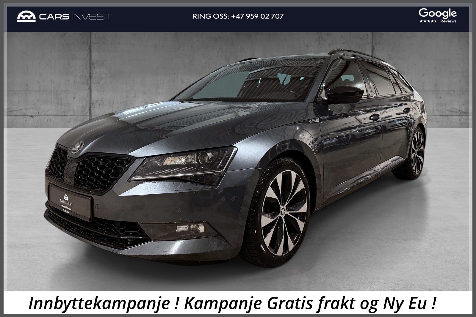 Brukt Škoda Superb 