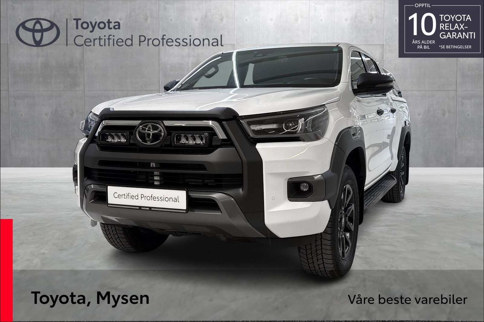 Brukt Toyota Hilux 2.8