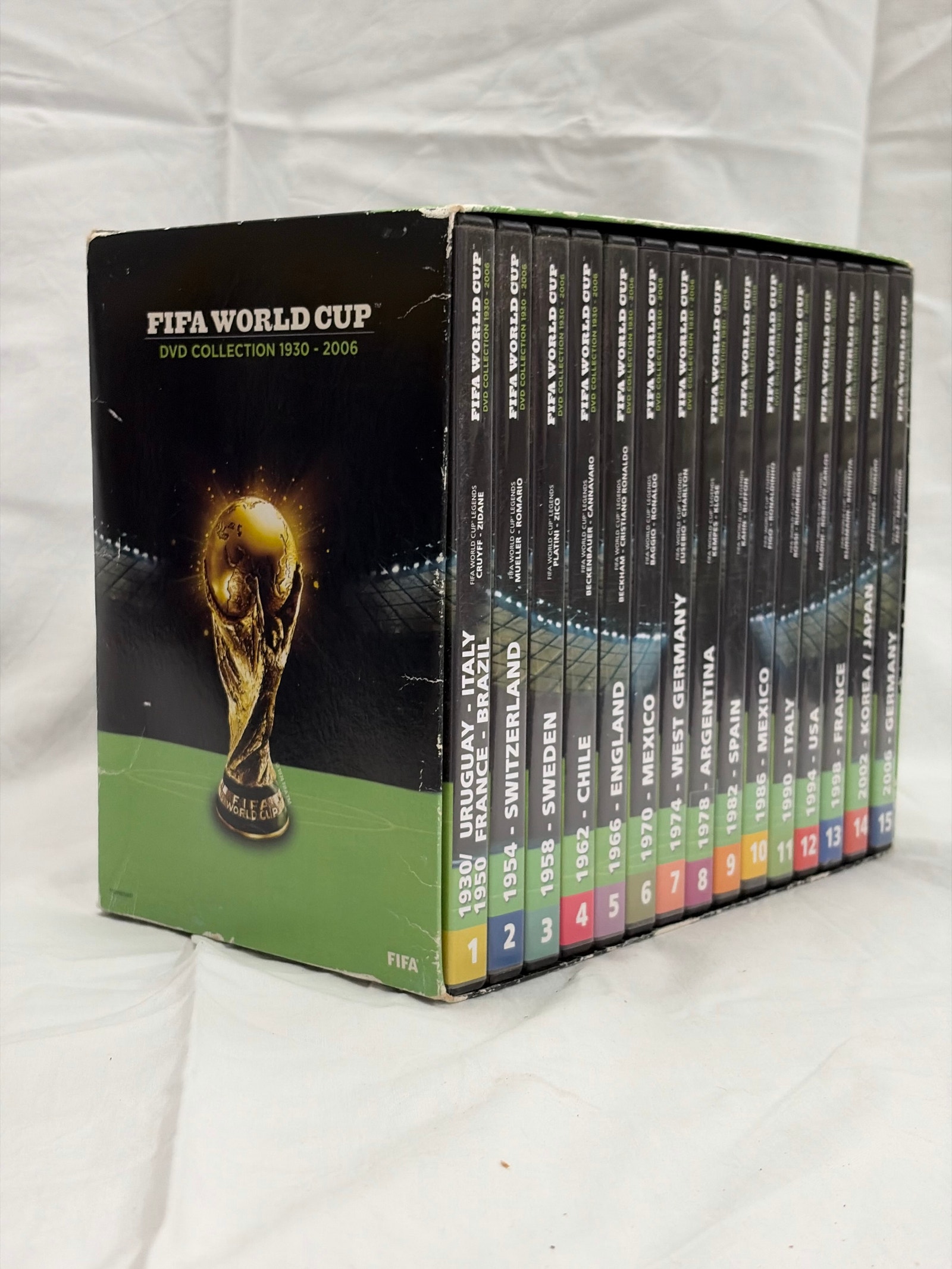 FIFA World Cup DVD Collection 1930–2006 – komplett samleboks