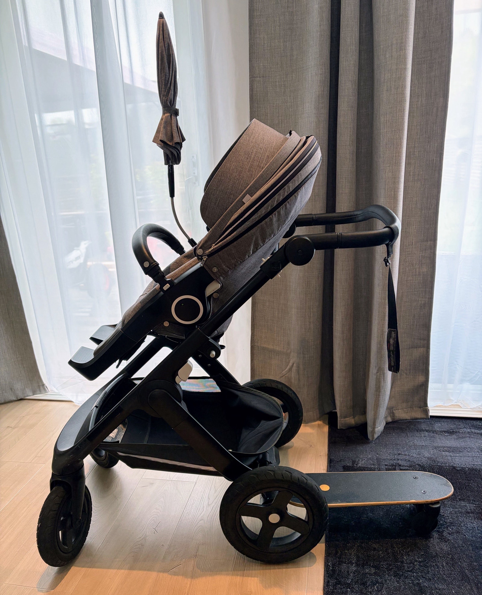 Stokke Trailz m/sskenbrett & masse utstyr | FINN-torget