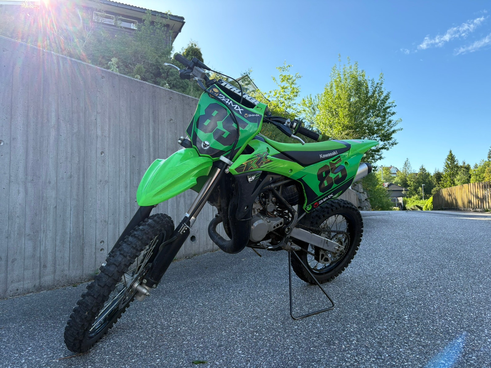 (返納書付❗)KX-85L 2020年モデル Til salgs: Kawasaki KX 85 - 2020 | FINN.no
