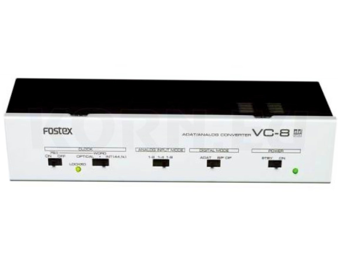 Fostex VC-8 Pro ADAT/ Analog Converter – Ubrukt | FINN-torget