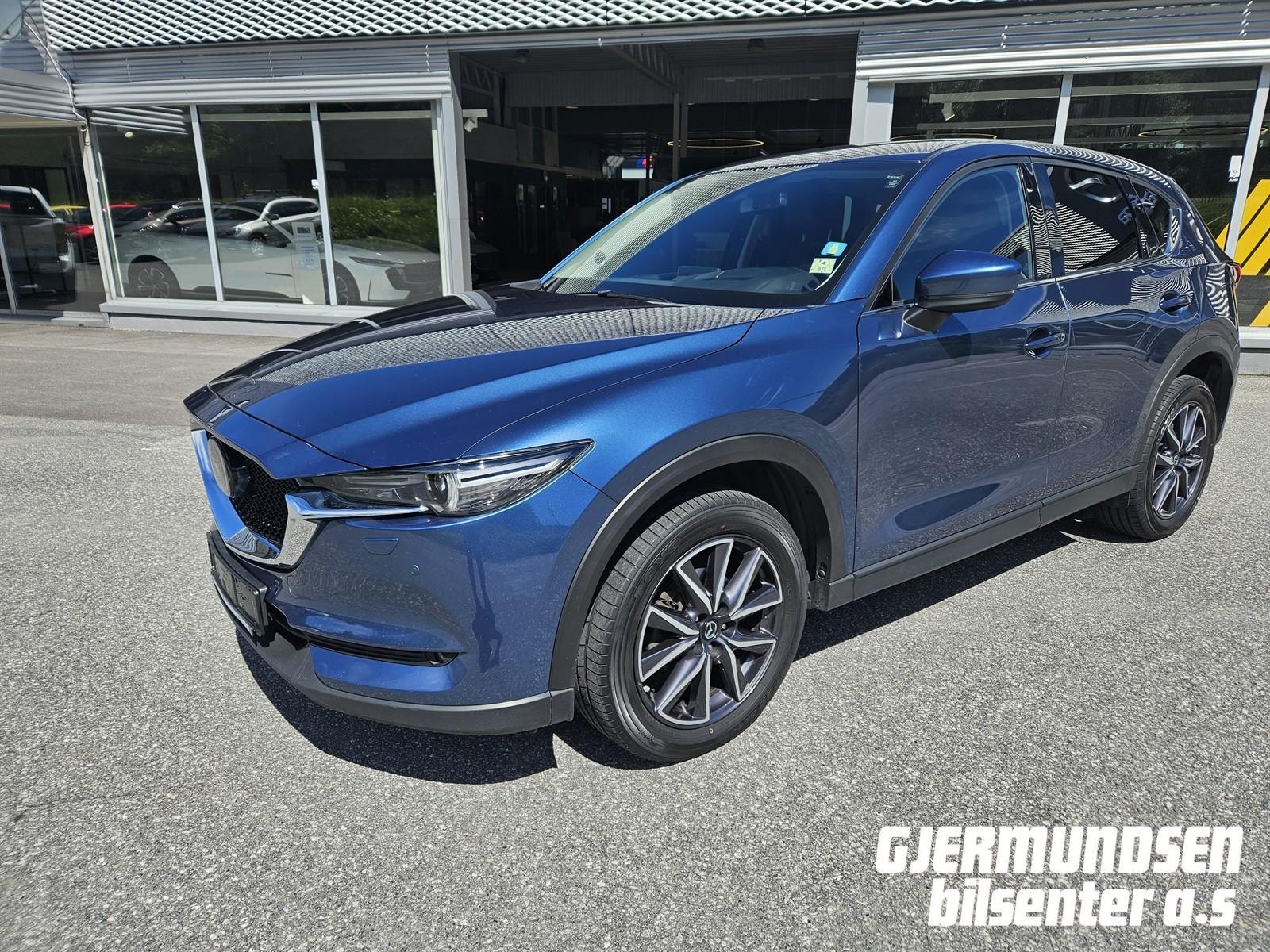 Bruktbil til salgs: Mazda CX-5 - 2017 - Blå - 160 hk - SUVOffroad