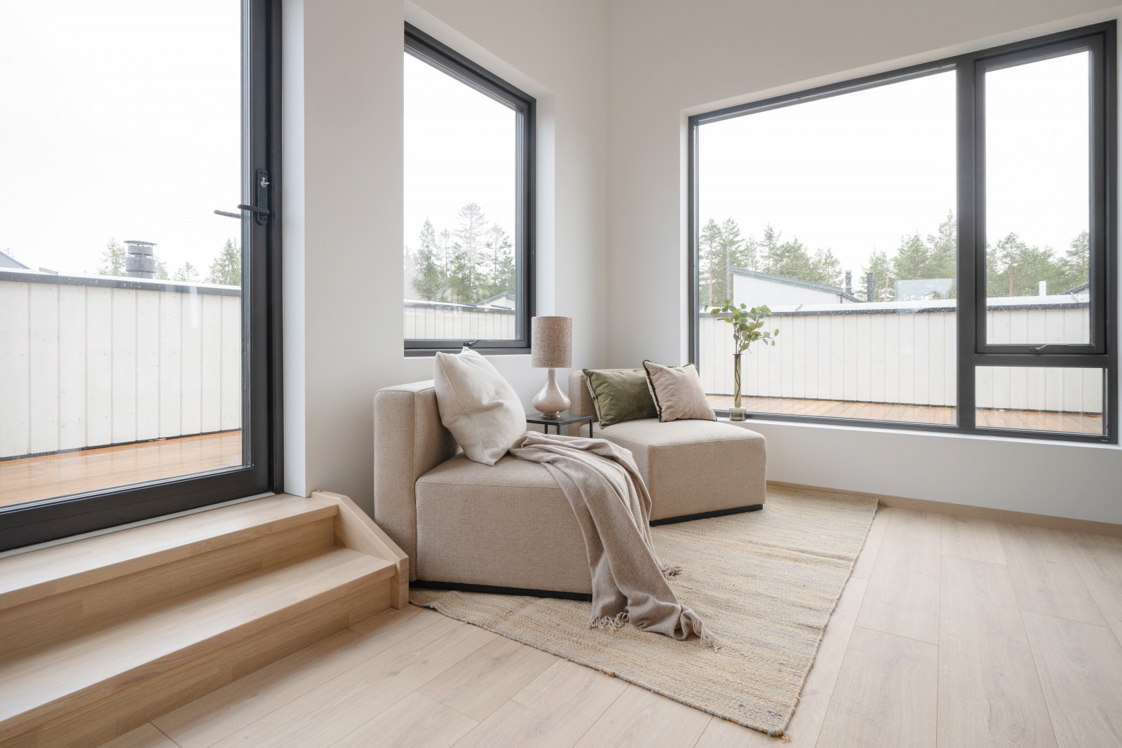 Loftstue fra tilsvarende enhet