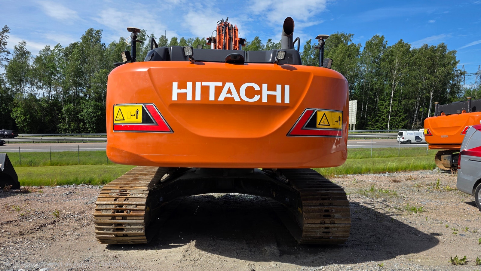 Til salgs: Hitachi ZX 250 - 7, 2021 mod med GPS og 2 skuffer