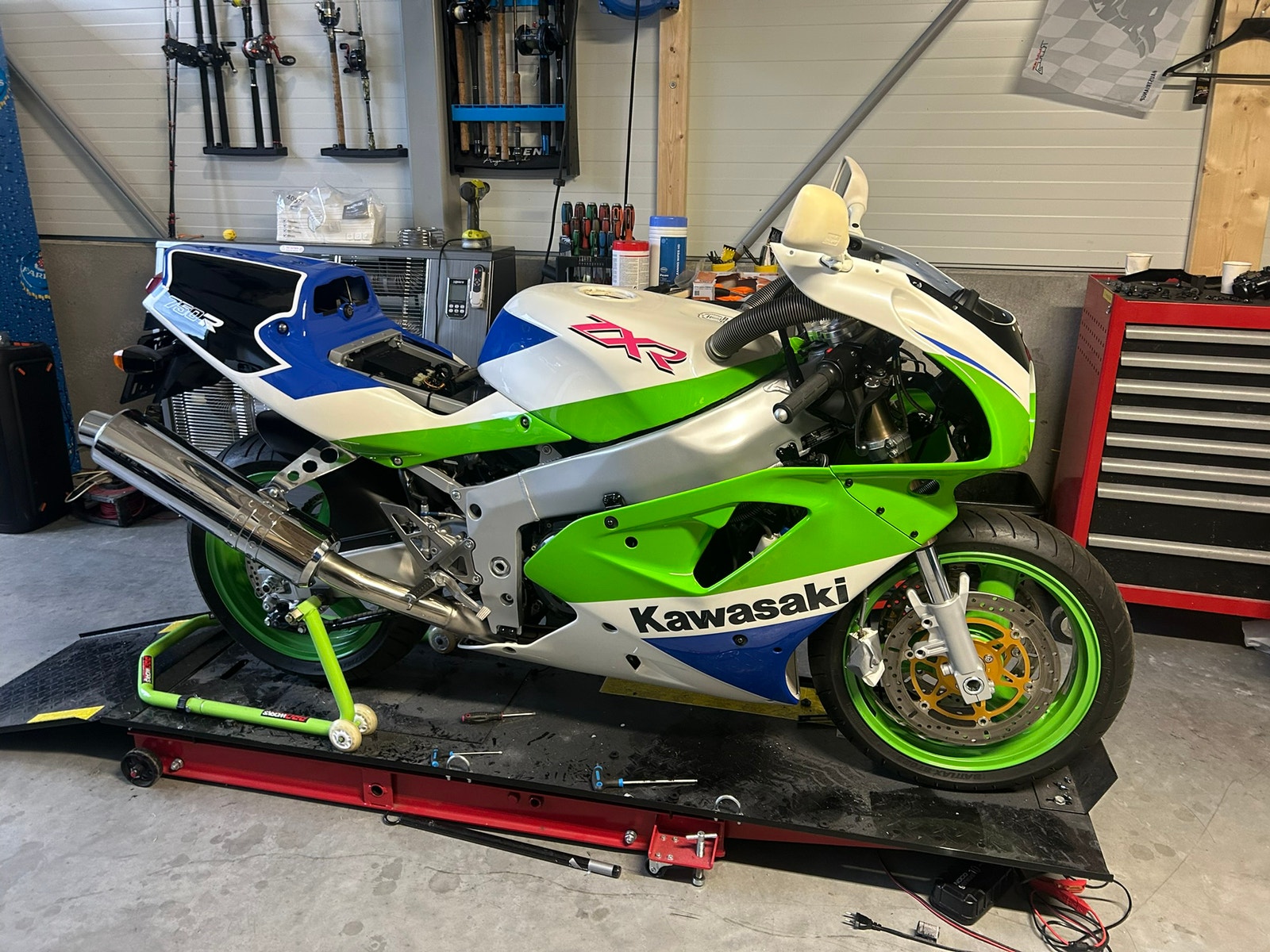 Til salgs: Kawasaki ZXR 750 R (ZX750-K) - 1992 | FINN.no