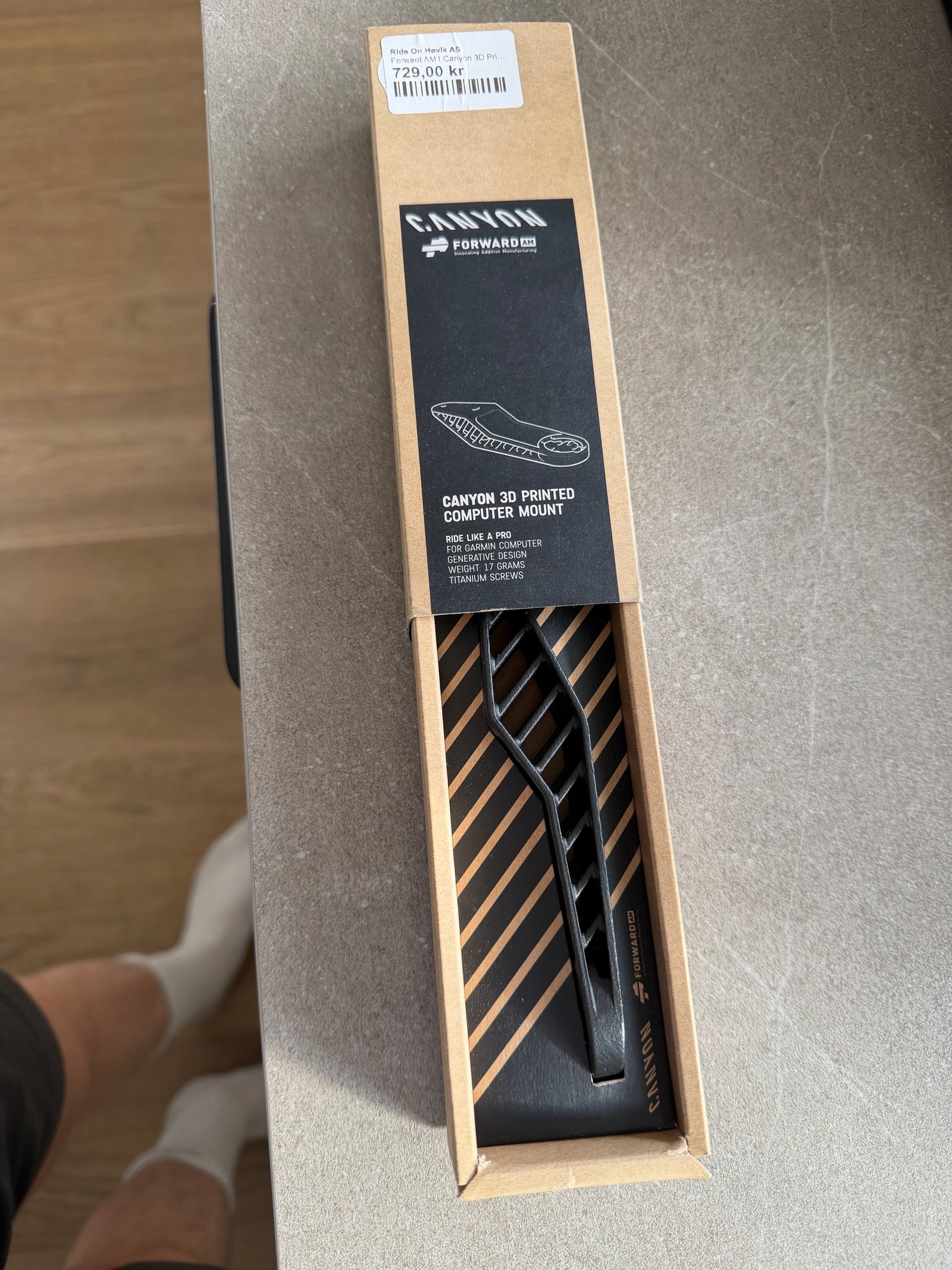 Canyon Forward AM - 3D Printed Computerfeste til Garmin | FINN-torget