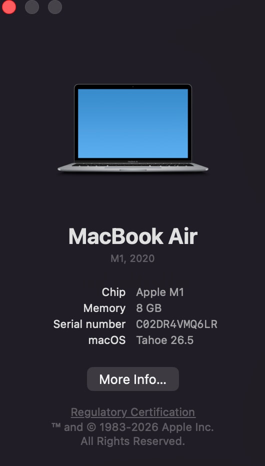 Apple MacBook Air M1 13