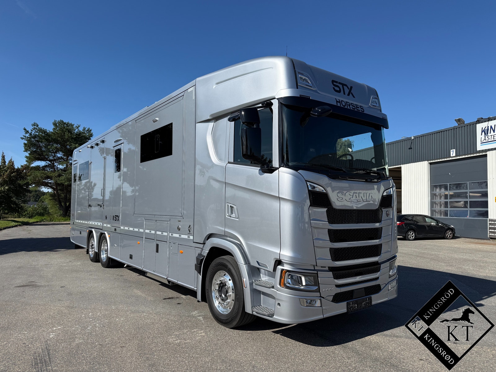 Scania S500 SUPER - STX påbygg til 6 hester - 2x pop-out, push-up - fullt utstyrt boavdeling – bilde 3
