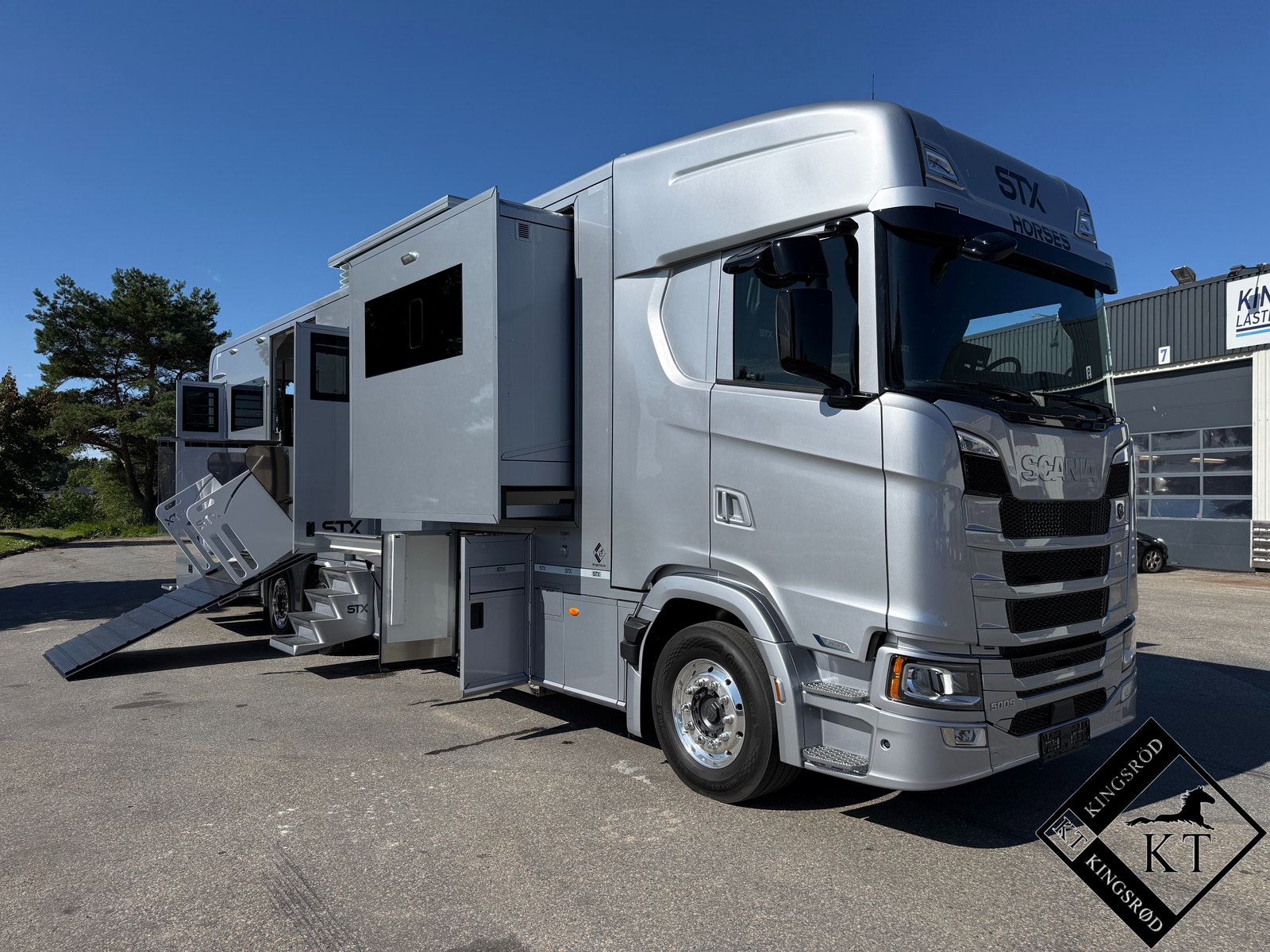 Scania S500 SUPER - STX påbygg til 6 hester - 2x pop-out, push-up - fullt utstyrt boavdeling – bilde 5