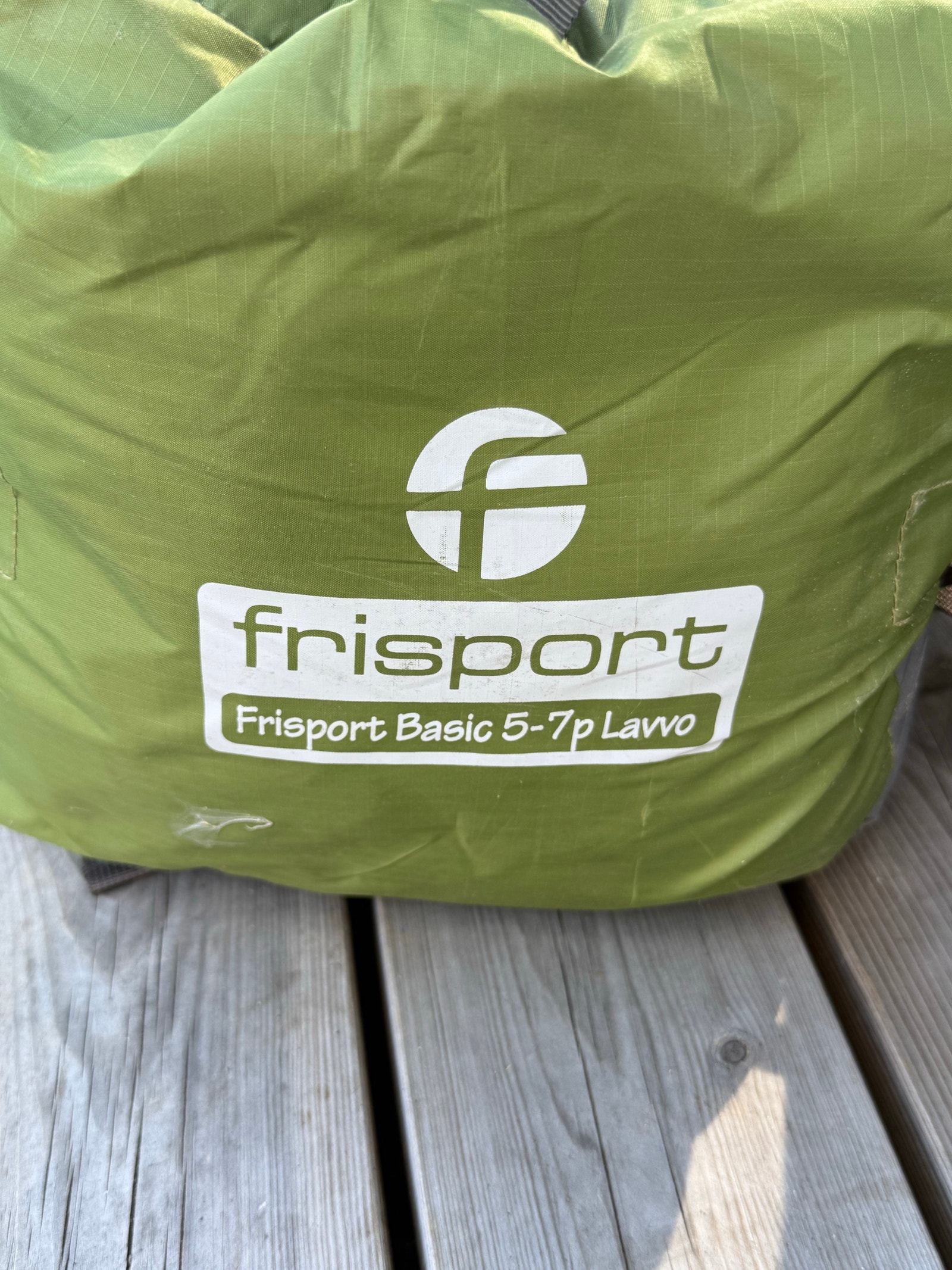 Frisport Basic 5–7p lavvo grønn | FINN-torget