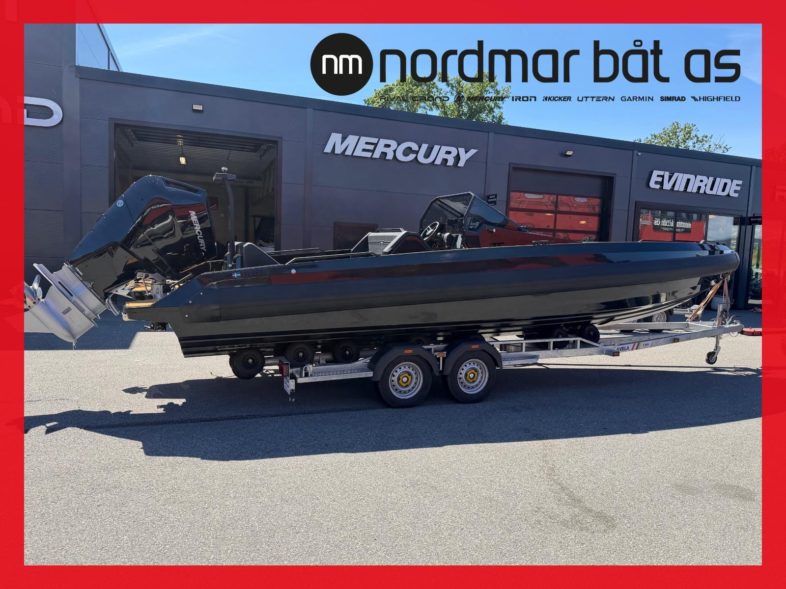 Bilde av 'IRON Boats 907 - Mercury 300HK V8 - SE DEN I SHOWROOMET VÅRT'