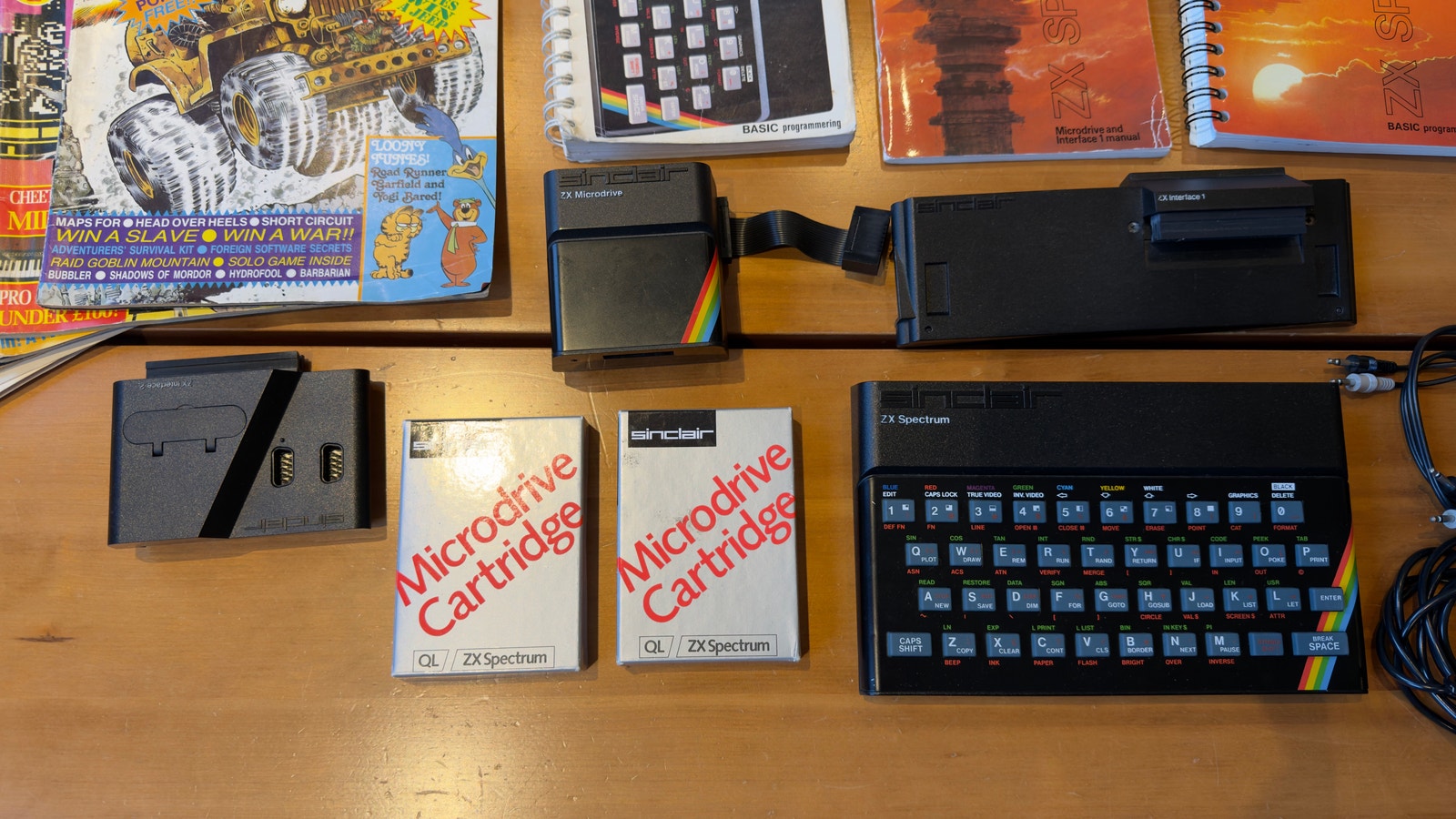 ZX Spectrum 48k med Microdrive, Interface 1 og 2 mm. | FINN-torget