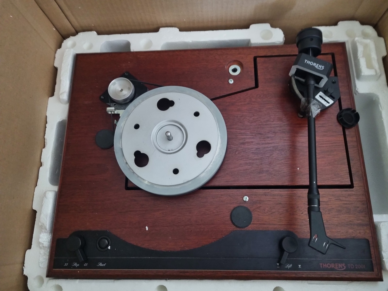 Thorens TD 2001 med TP 90 og Denon DL 103S MC pickup. | FINN-torget