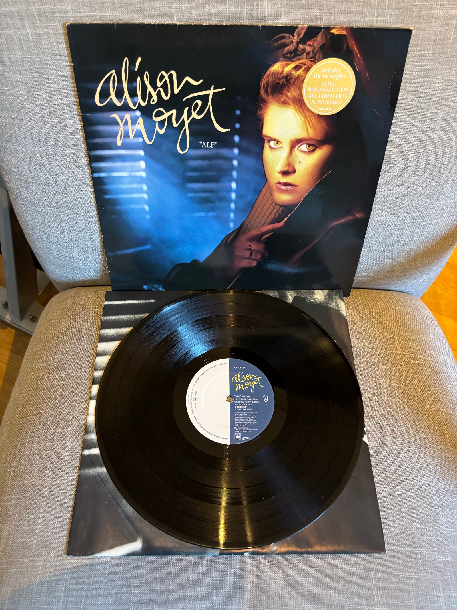 Alison Moyet – ALF (1984) – UK førstepressing – TIMTOM mastering