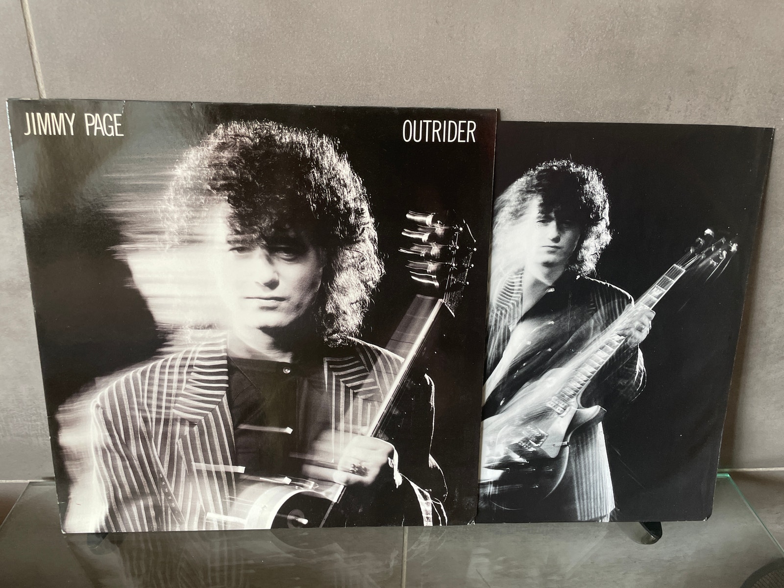 Jimmy Page – Outrider (1988) | Original EU/Tysk LP med innercover