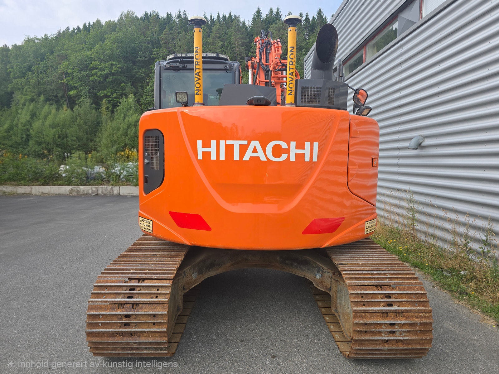 Til salgs: Hitachi ZX135US-6 - 2017 - Gravemaskin | FINN.no