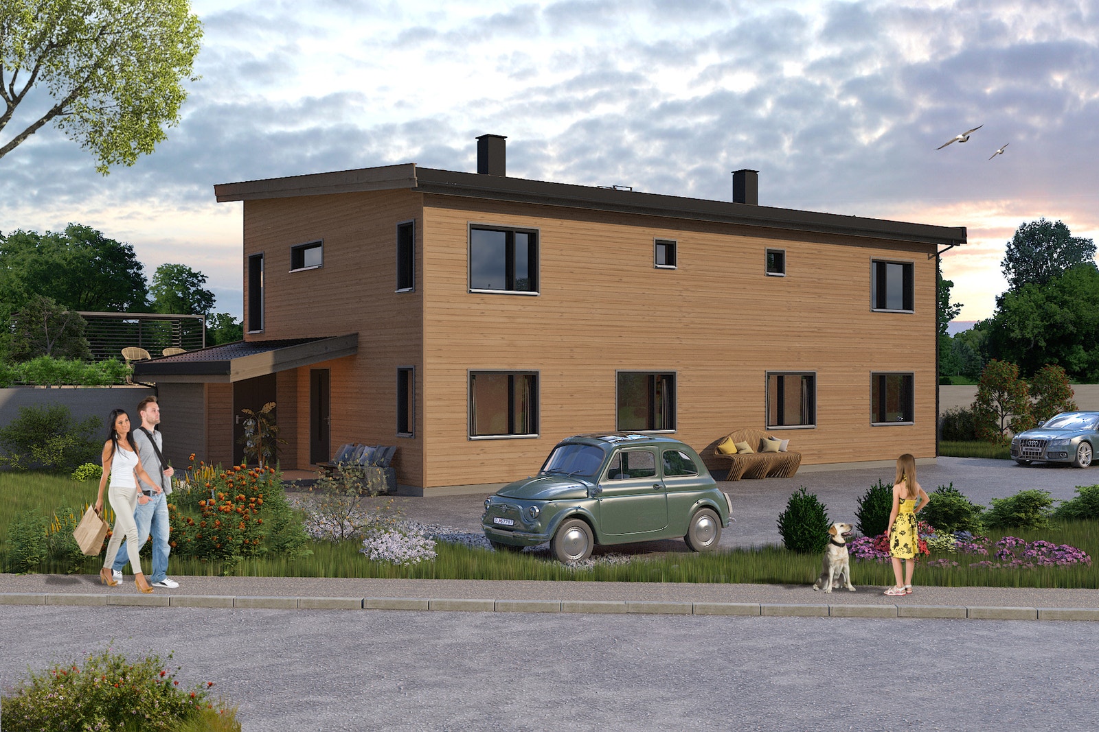Privatmegleren Nordhordland 1 av 2 solgt - Flott prosjektert tomannsbolig | Familievennlig beliggenhet | 3 soverom | Biloppstillingsplass Blomhaugane 5